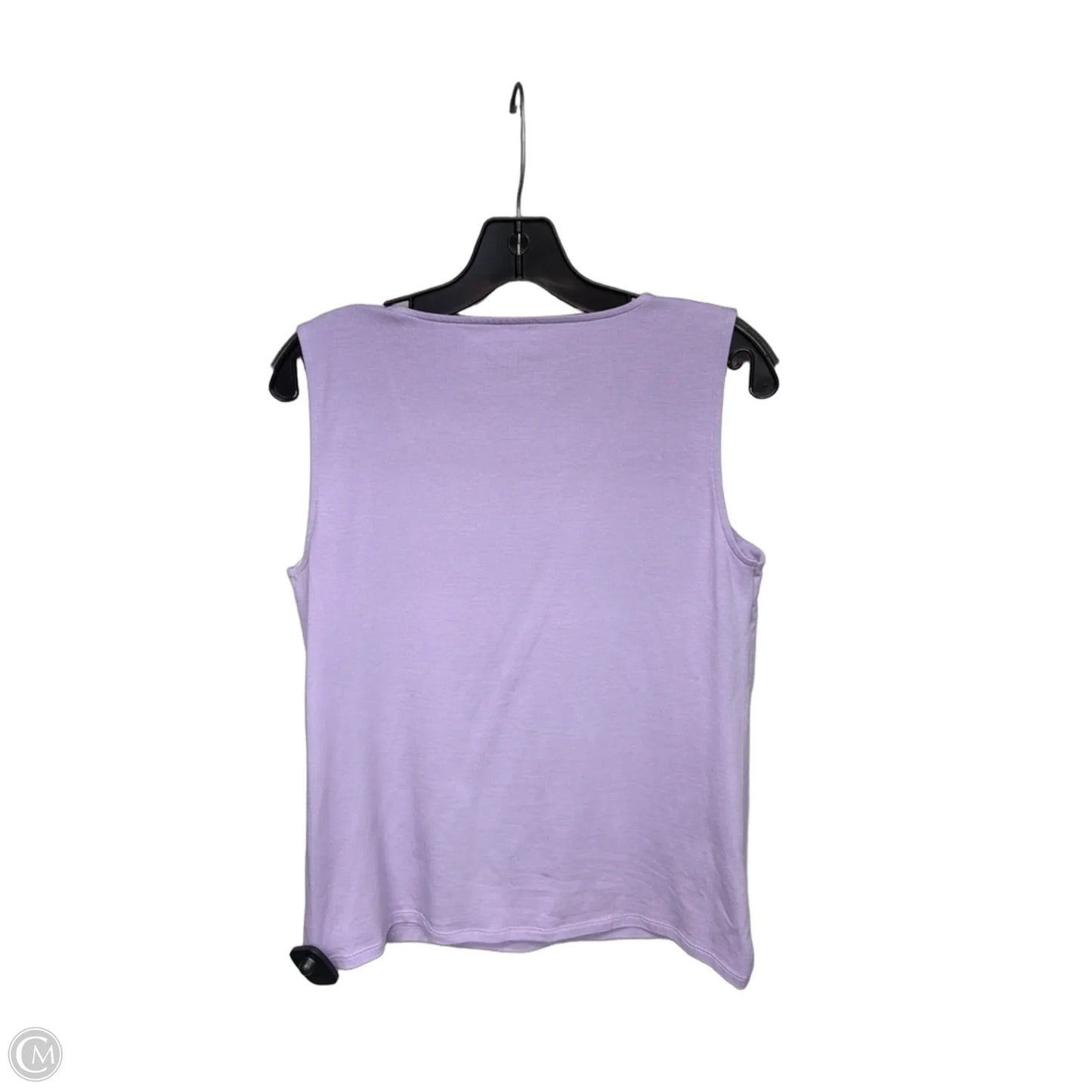 Top Short Sleeve By Chicos In Purple, Size: M