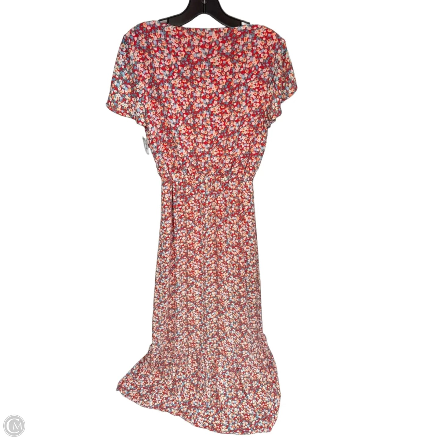 Dress Casual Maxi By Pink Lily In Floral Print, Size: M