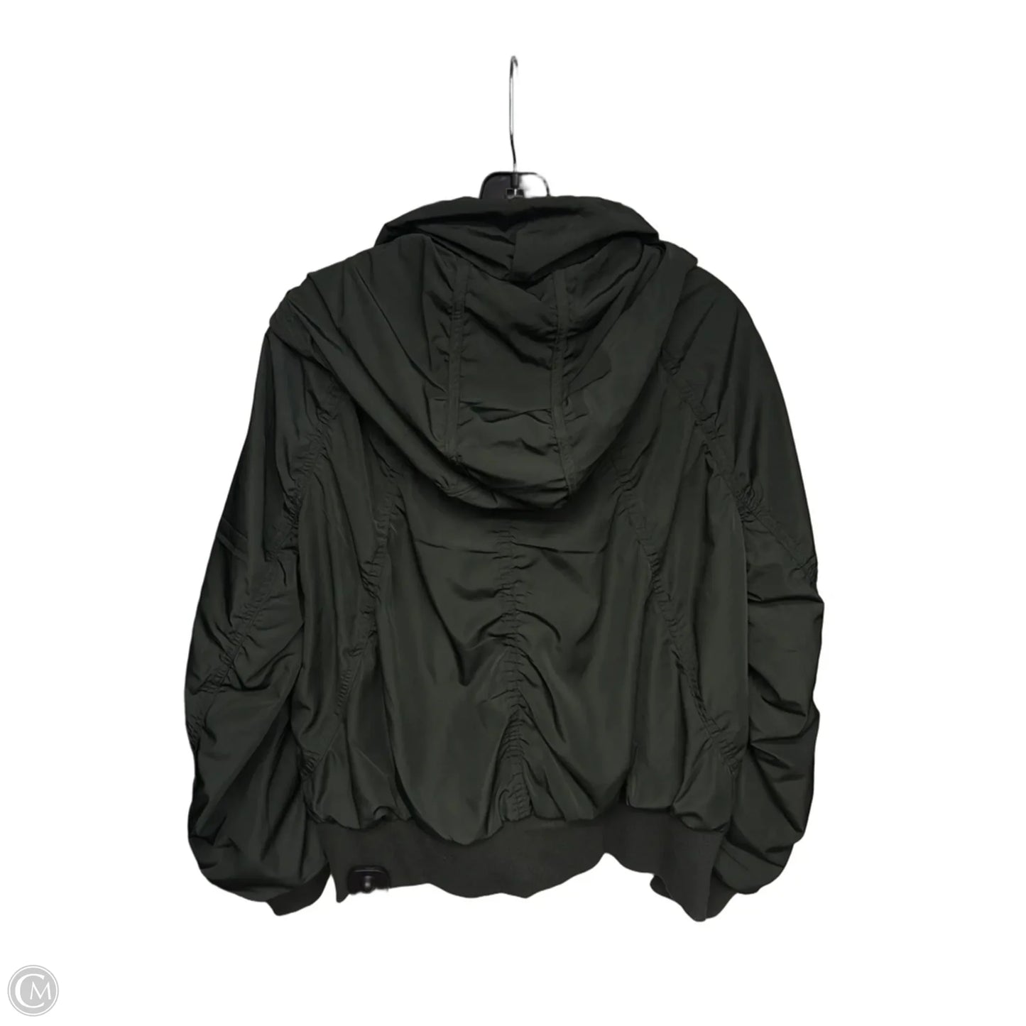 Jacket Windbreaker By Athleta In Green, Size: L