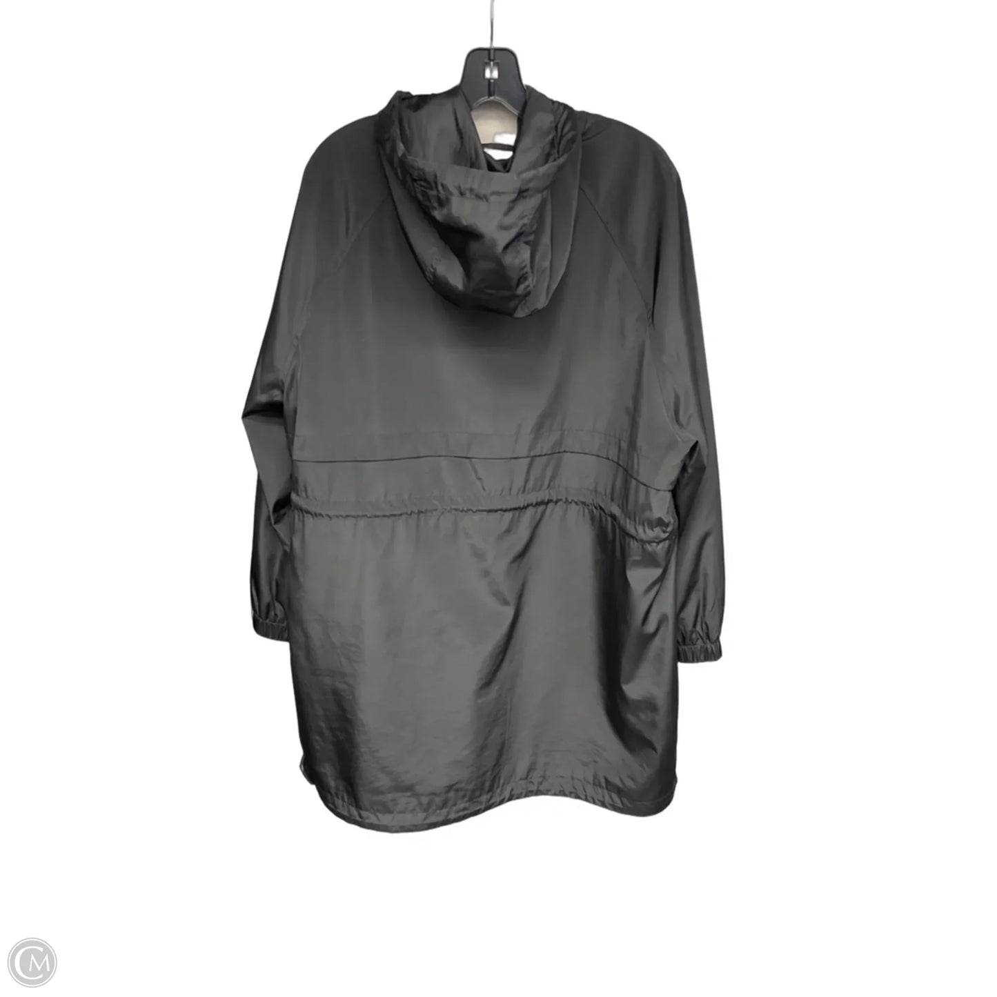 Jacket Windbreaker By Michael By Michael Kors In Black, Size: 2x