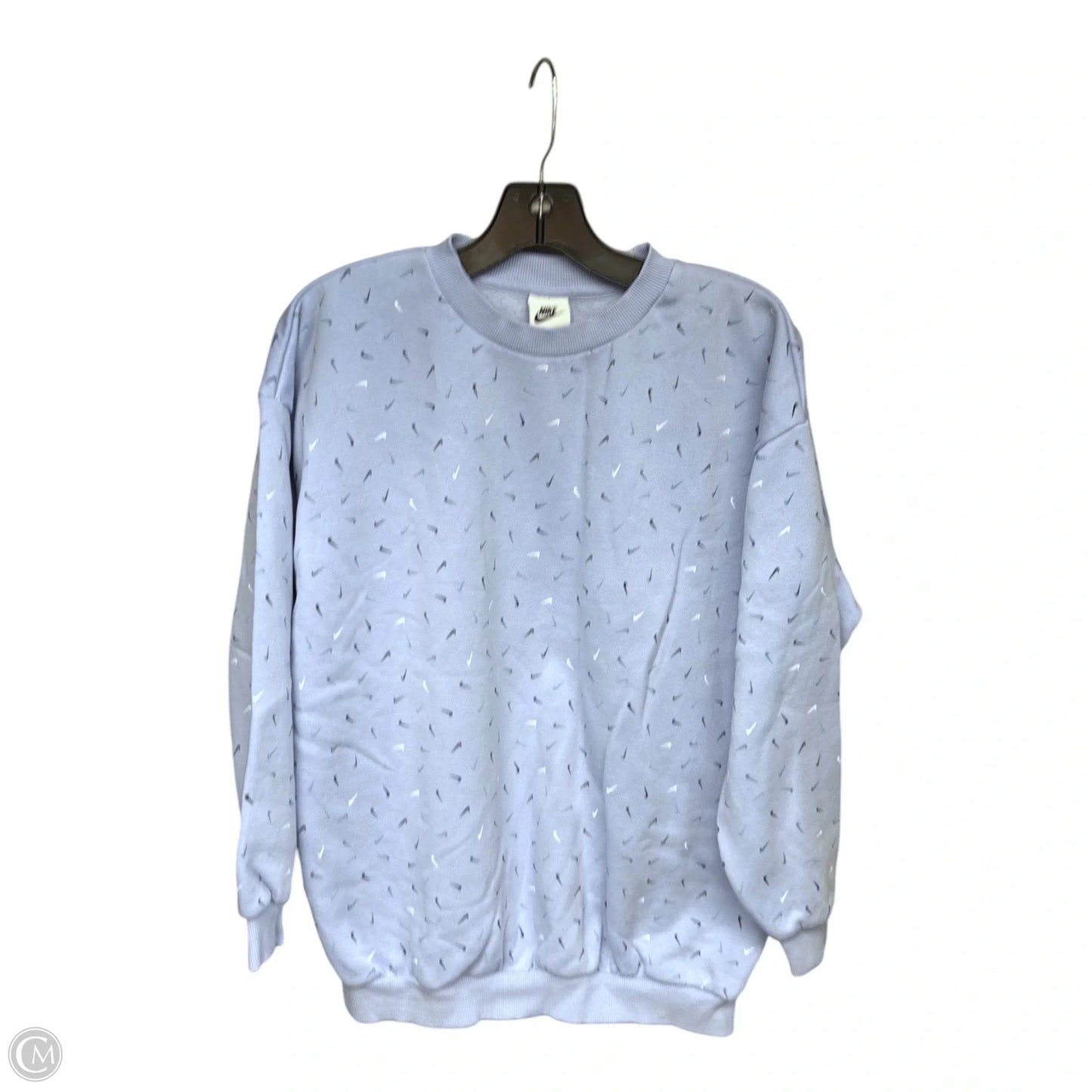 Athletic Sweatshirt Crewneck By Nike Apparel In Blue, Size: Xl