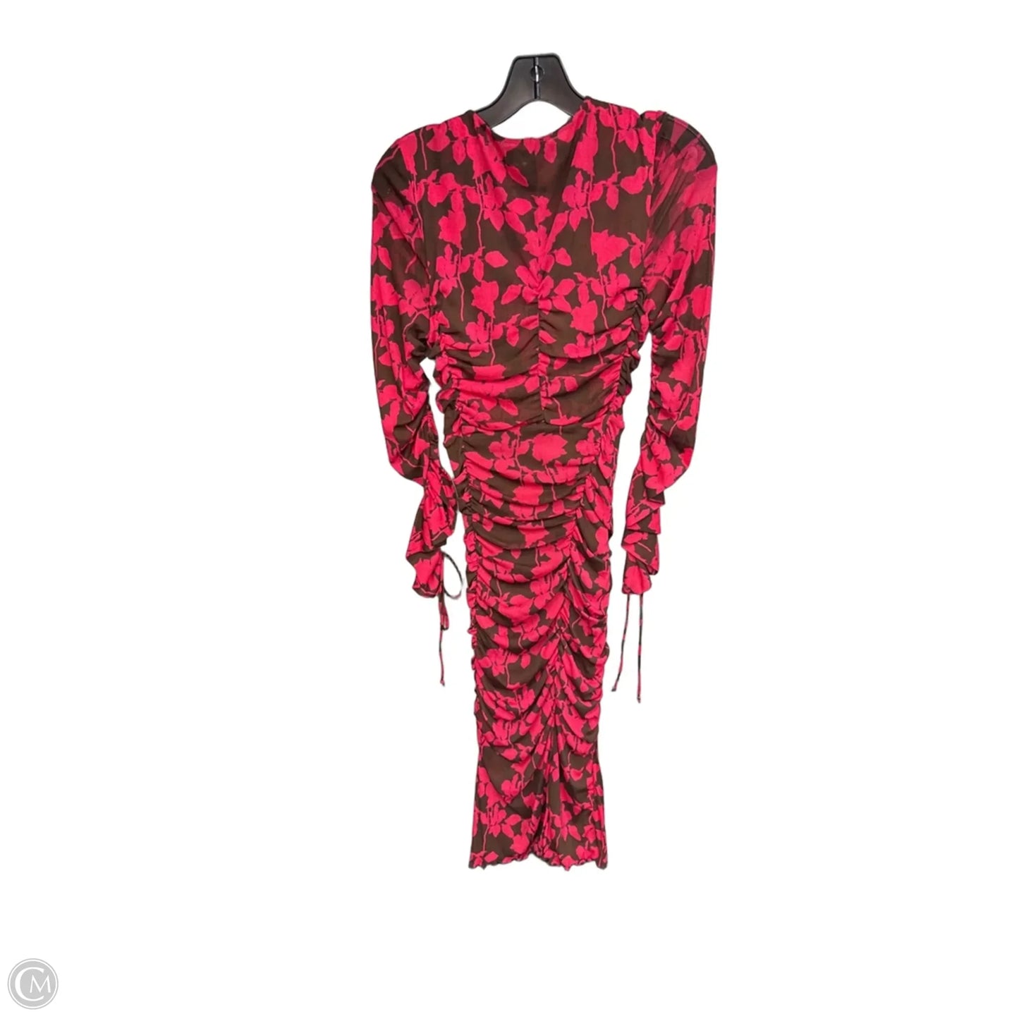Dress Designer By Diane Von Furstenberg In Red, Size: M