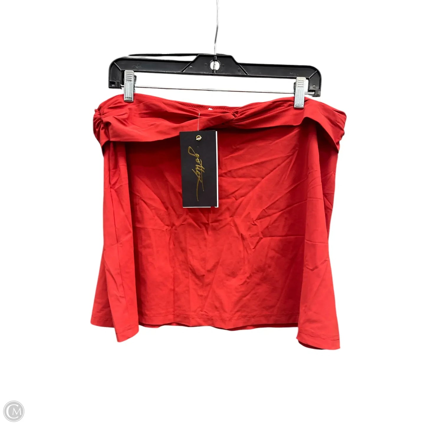 Athletic Skirt By Gottex In Red, Size: Xl