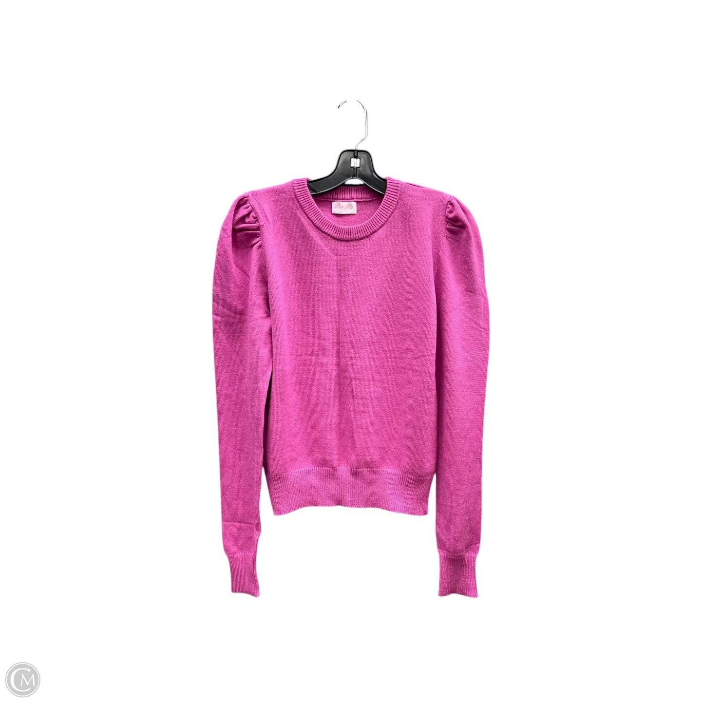 Sweater By Pink Lily In Pink, Size: S