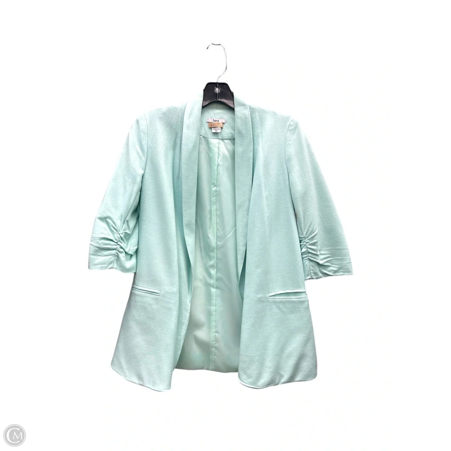 Blazer By Bar Iii In Aqua, Size: Xs