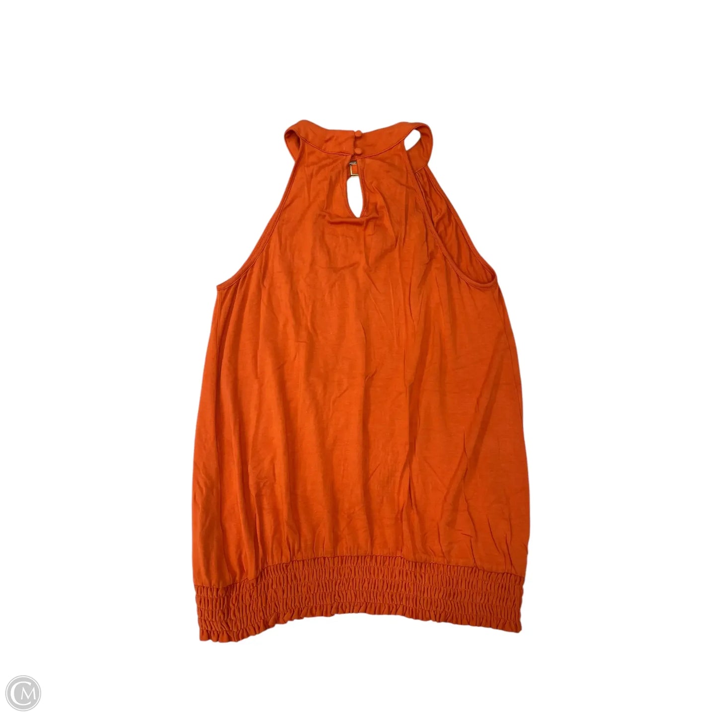 Top Sleeveless By Cable And Gauge In Orange, Size: S