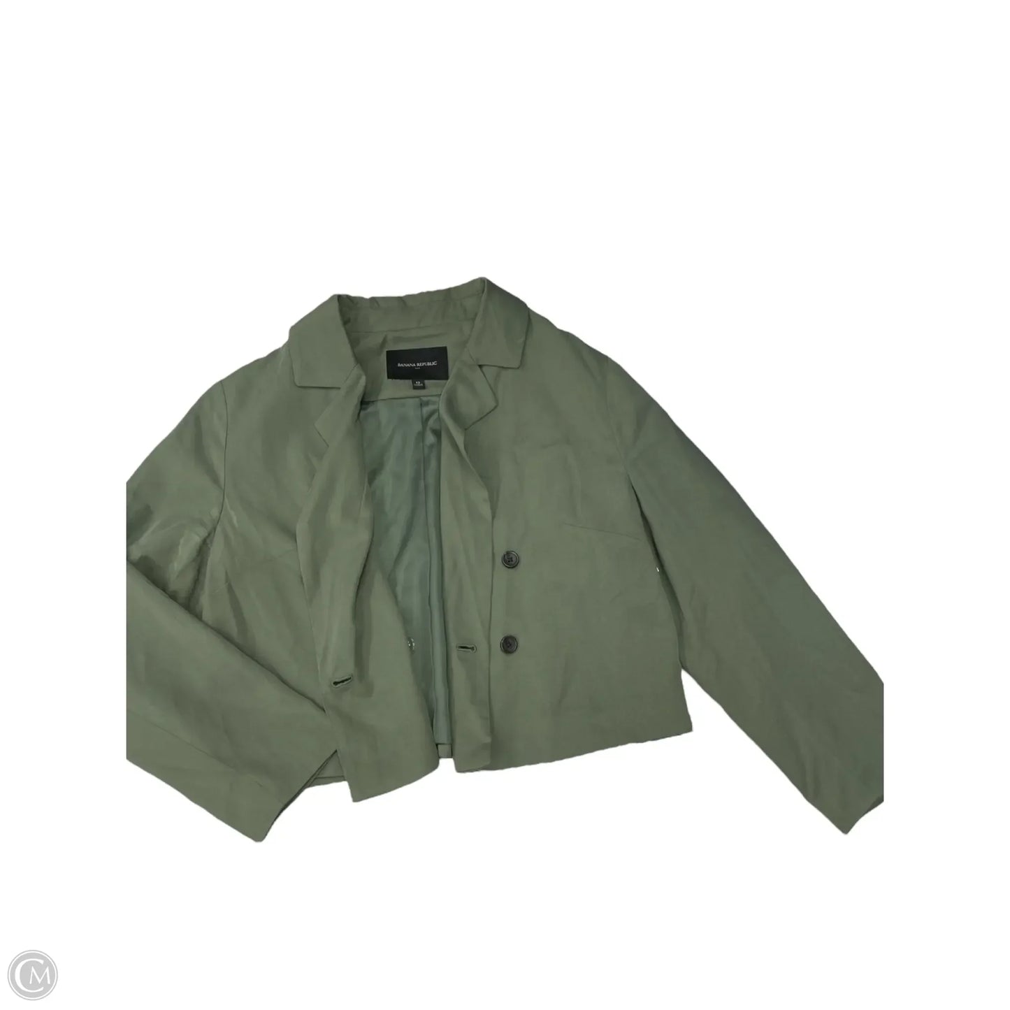 Blazer By Banana Republic In Green, Size: 12
