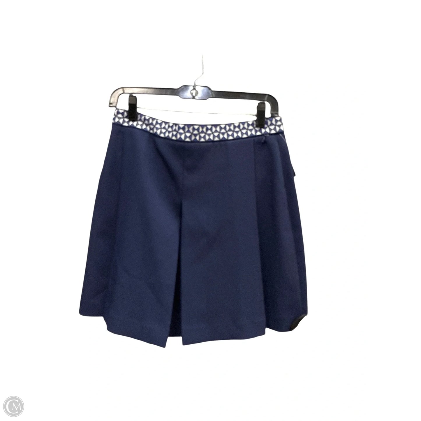 Skirt Designer By Tory Burch In Navy, Size: 4