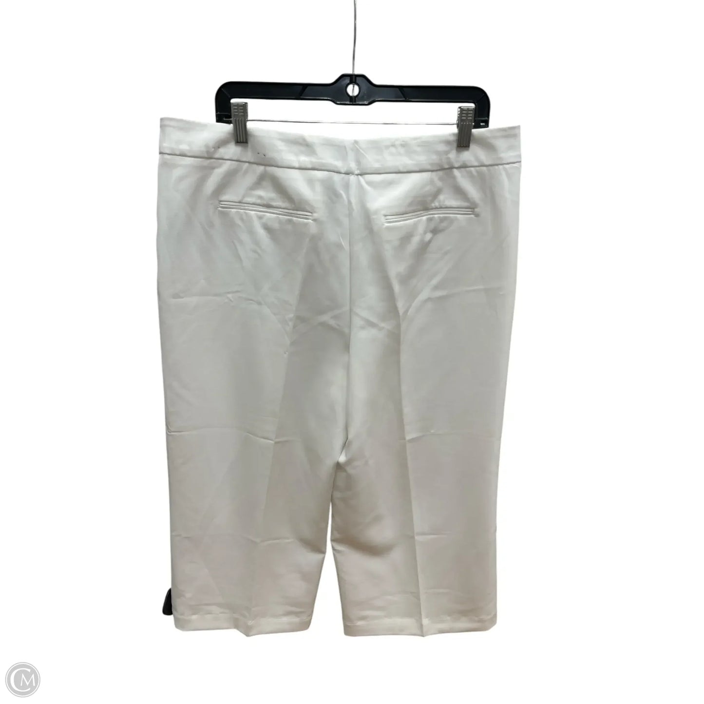 Pants Cropped By Worthington In White, Size: 16