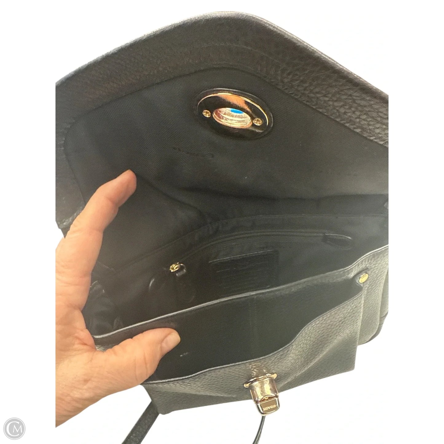 Crossbody Designer By Coach, Size: Medium