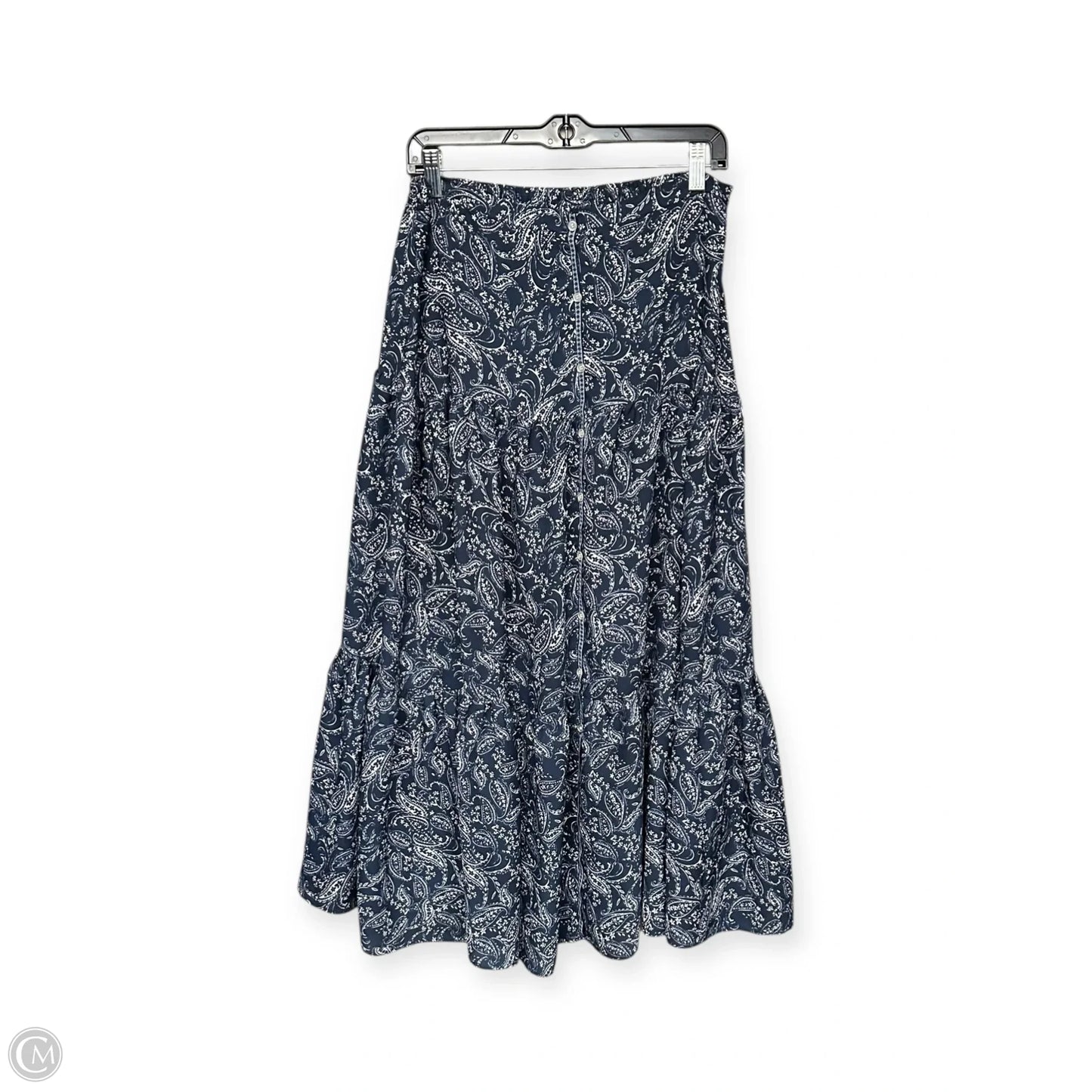 Skirt Maxi By Max Studio In Blue, Size: L