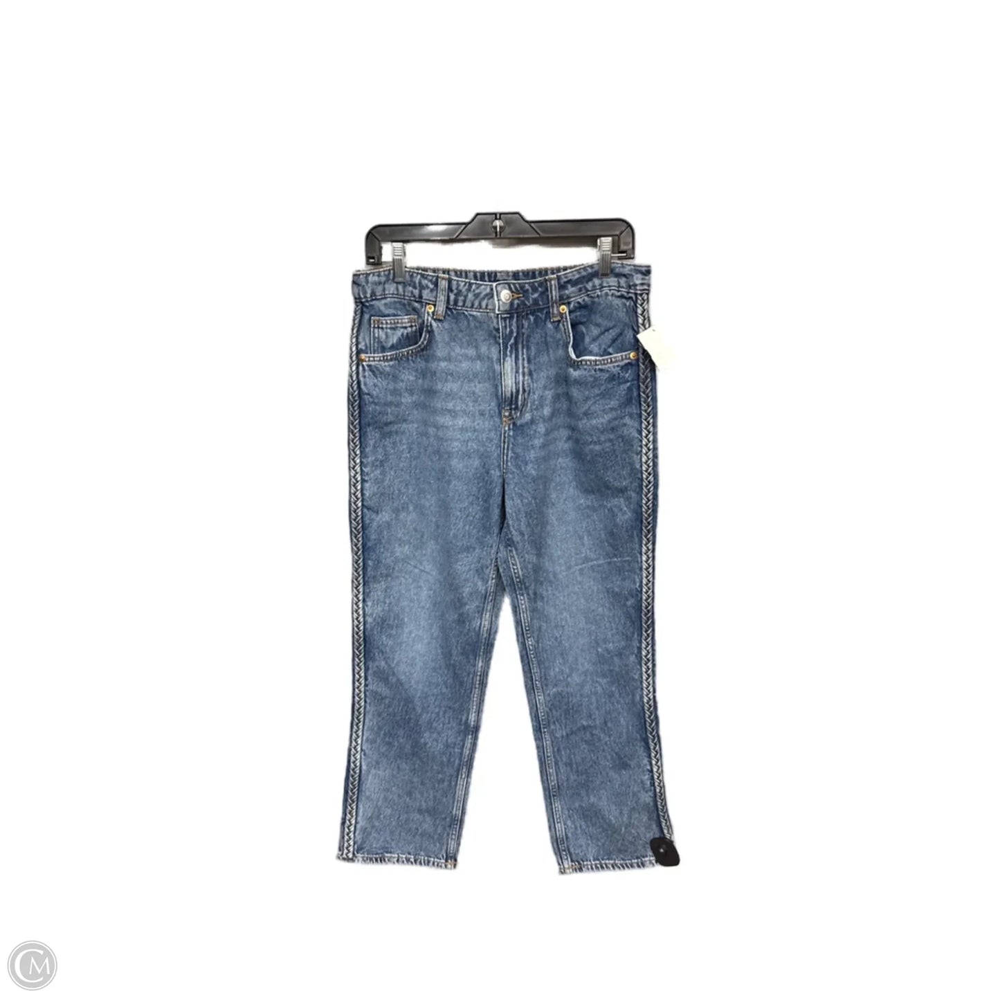 Jeans Boot Cut By Divided In Blue Denim, Size: 10