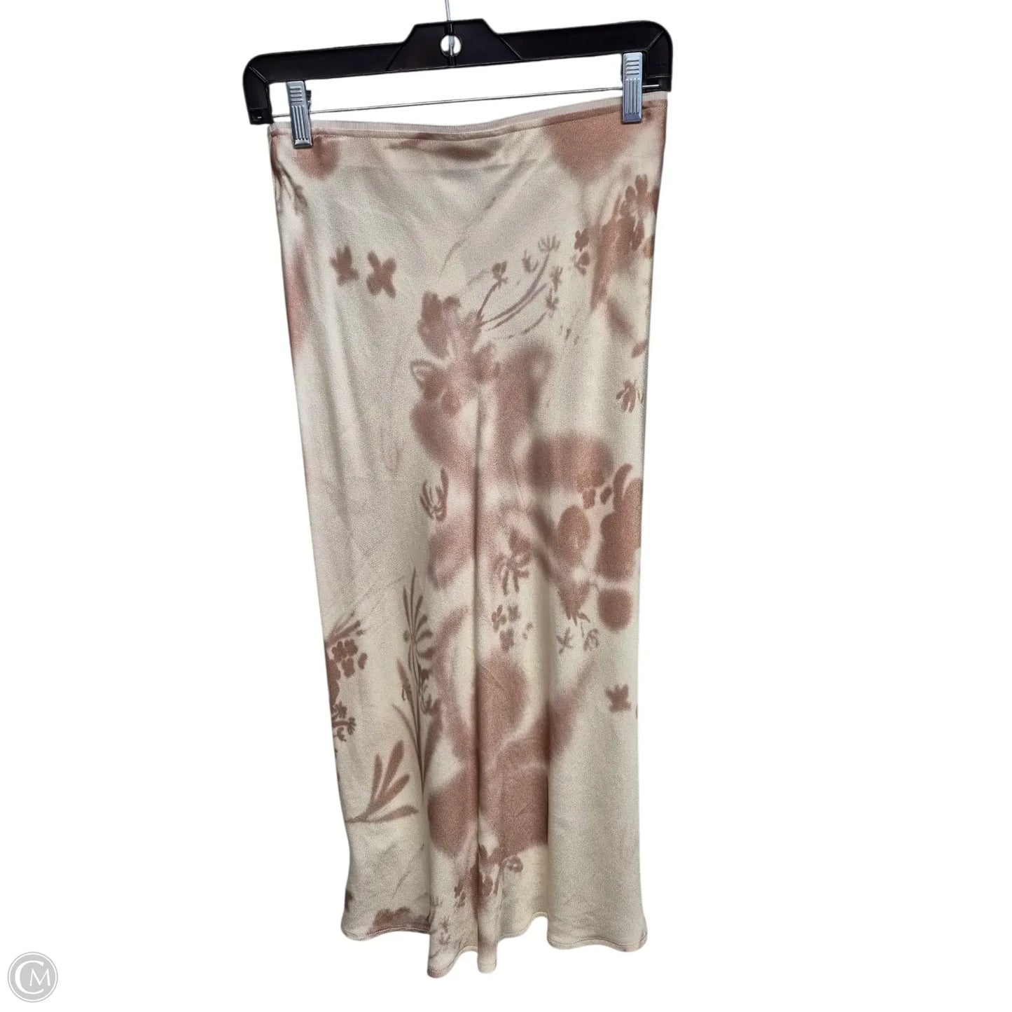 Skirt Maxi By Clothes Mentor In Cream, Size: S