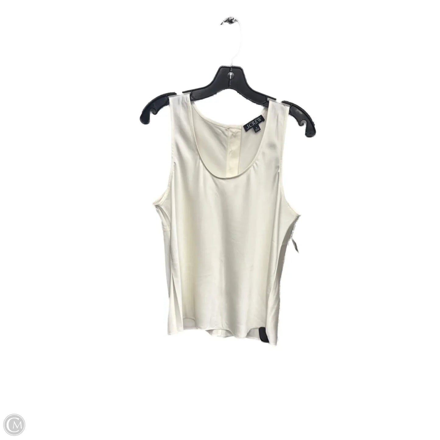 Top Sleeveless By J. Crew In White, Size: M