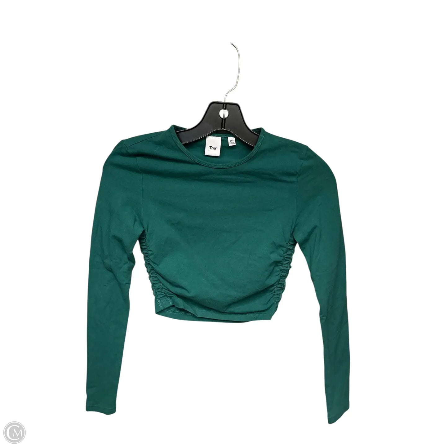 Athletic Top Long Sleeve Crewneck By Tna In Green, Size: Xxs