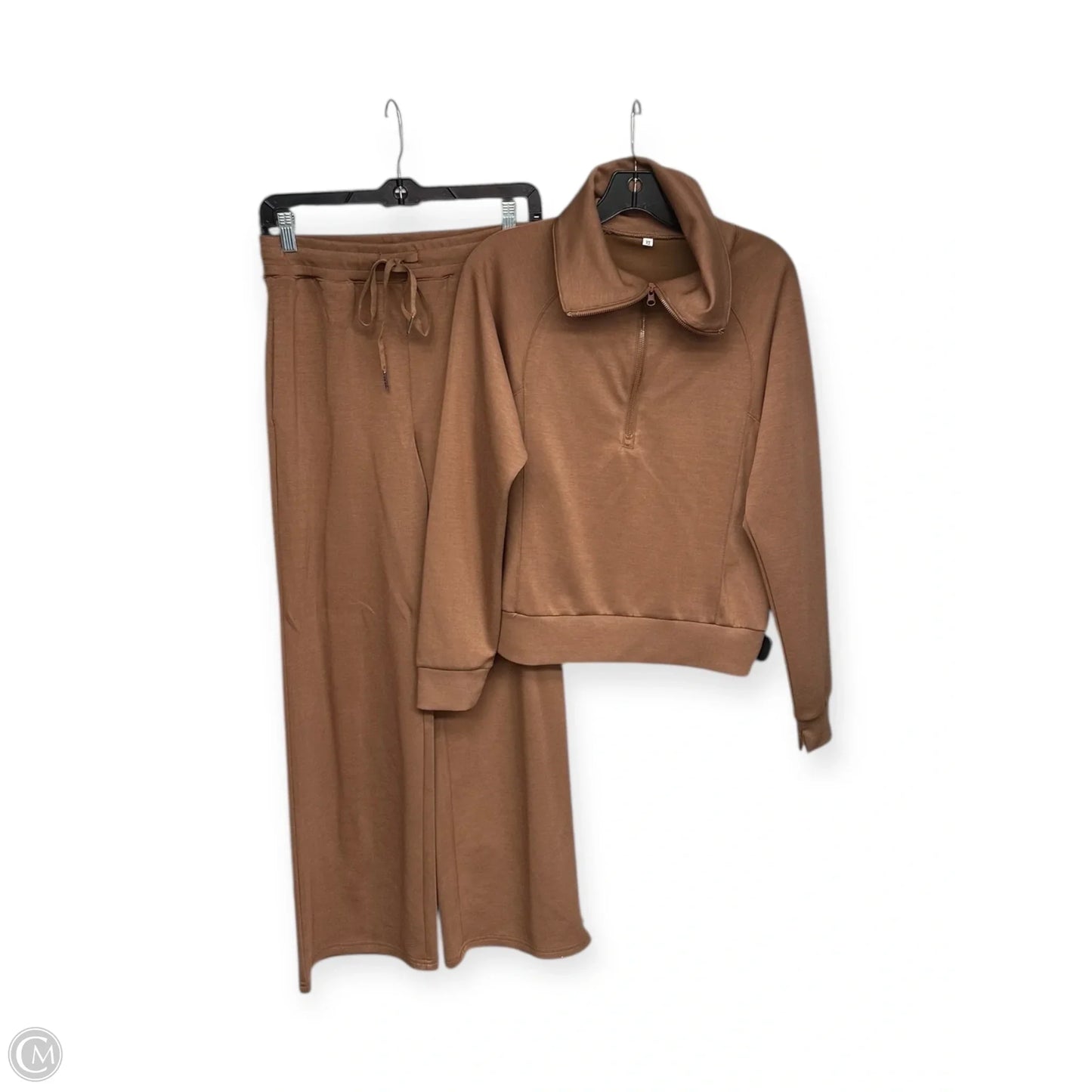 Lounge Set Pants By Clothes Mentor In Brown, Size: Xs
