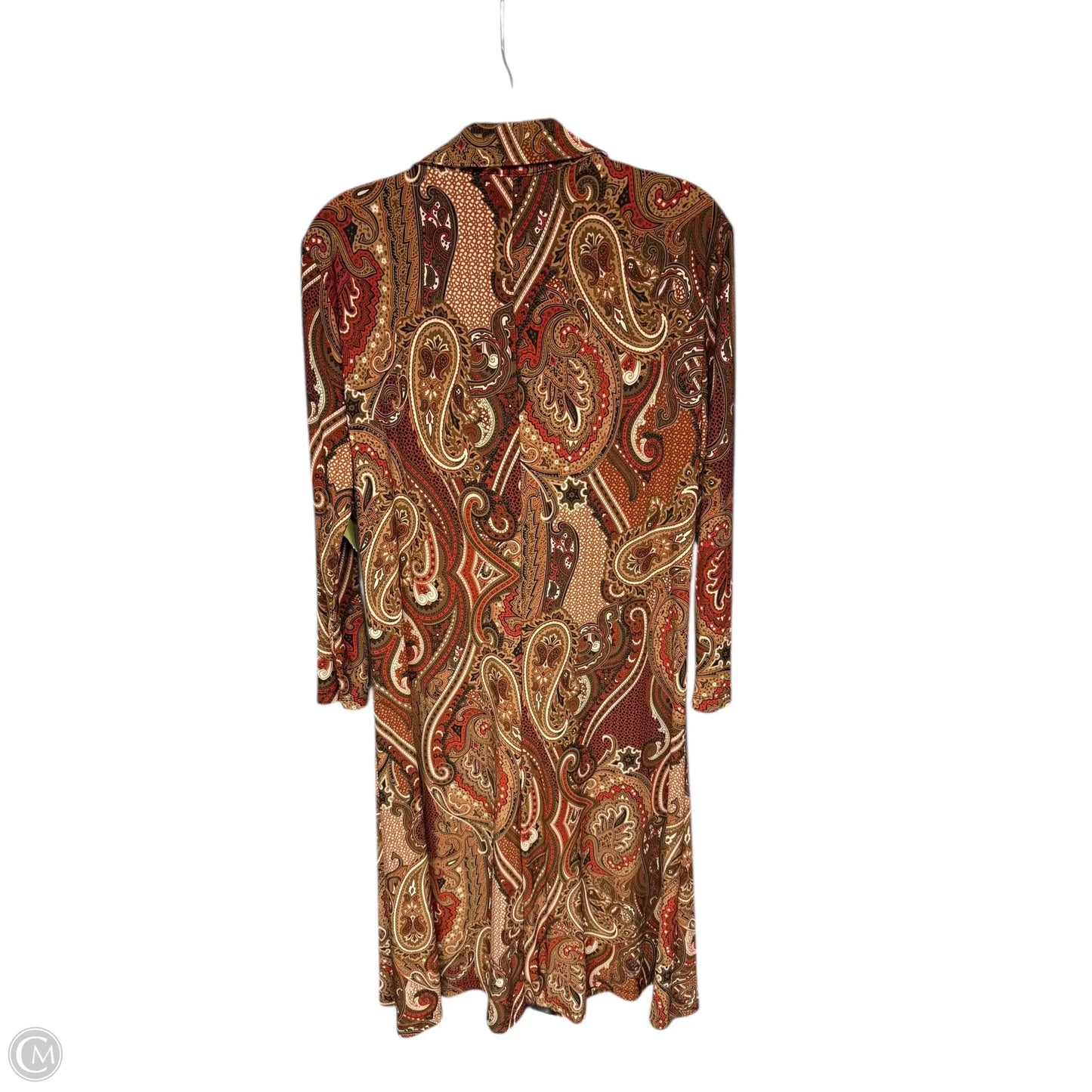 Dress Party Long By Tommy Hilfiger In Brown, Size: 14