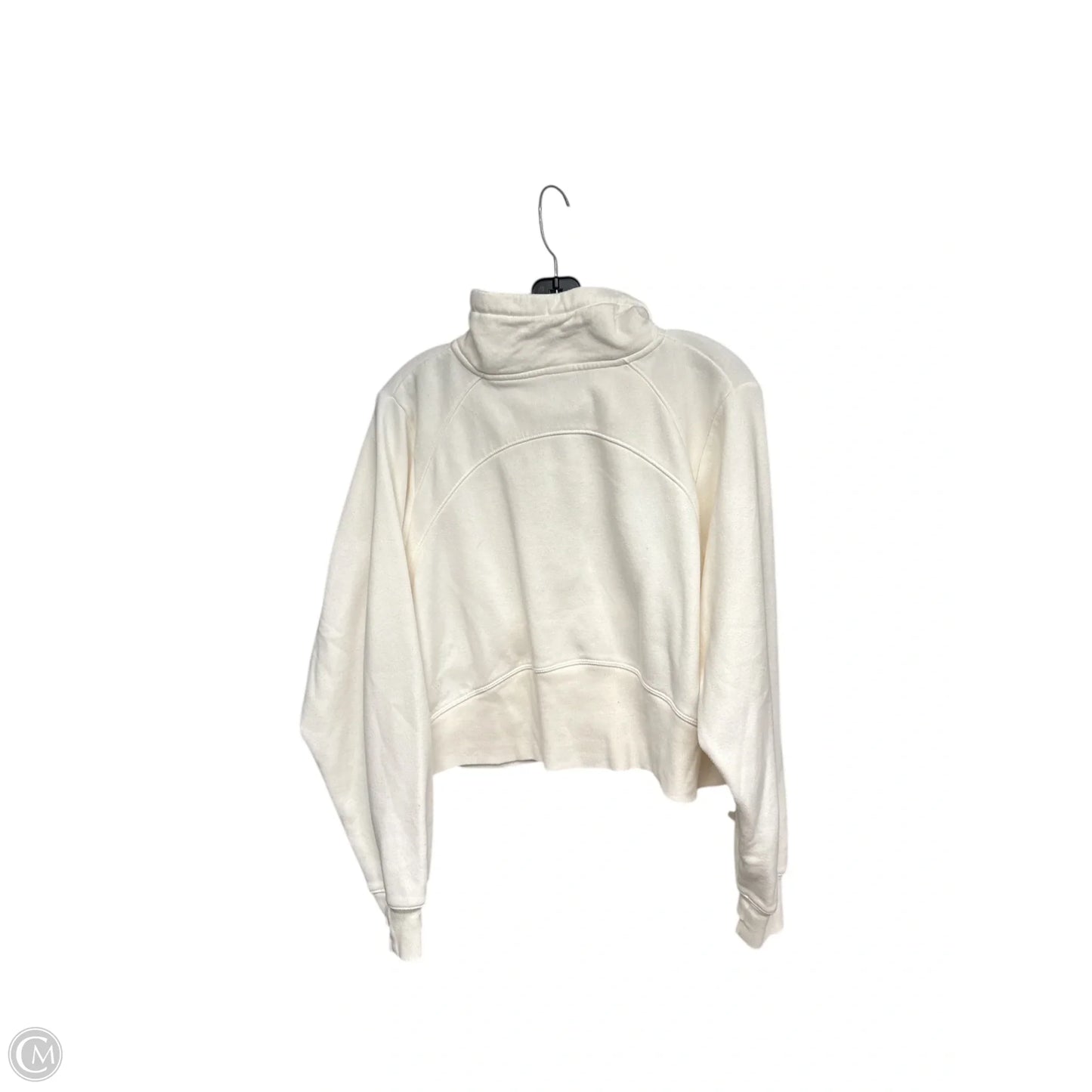 Athletic Sweatshirt Crewneck By All In Motion In White, Size: L