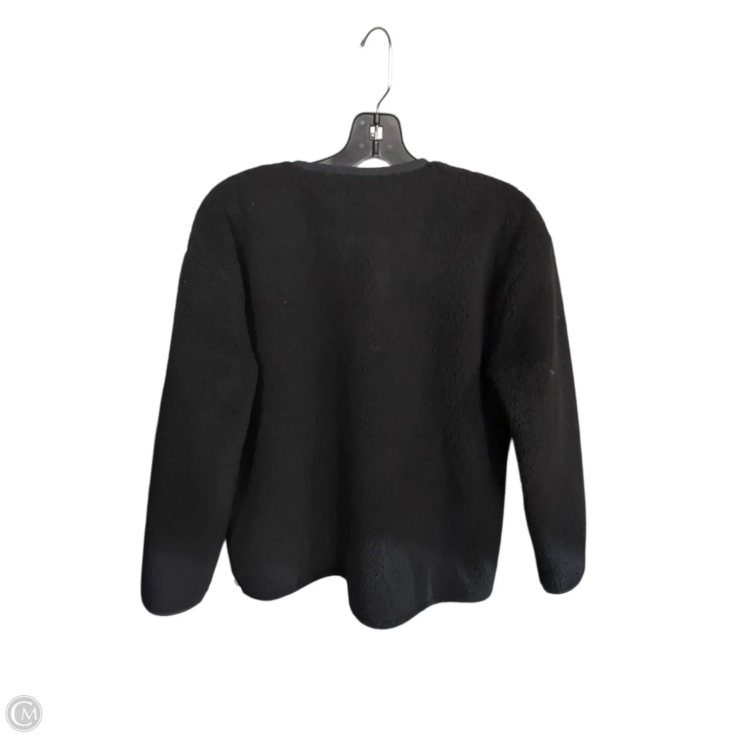 Jacket Faux Fur & Sherpa By J. Crew In Black, Size: S