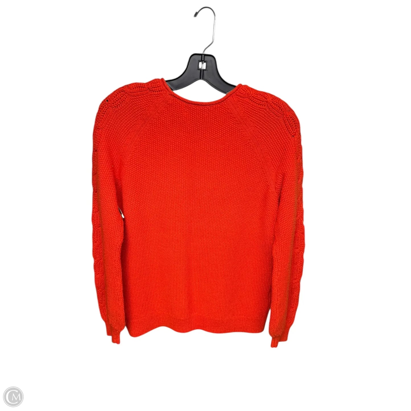Sweater By Lands End In Orange, Size: S