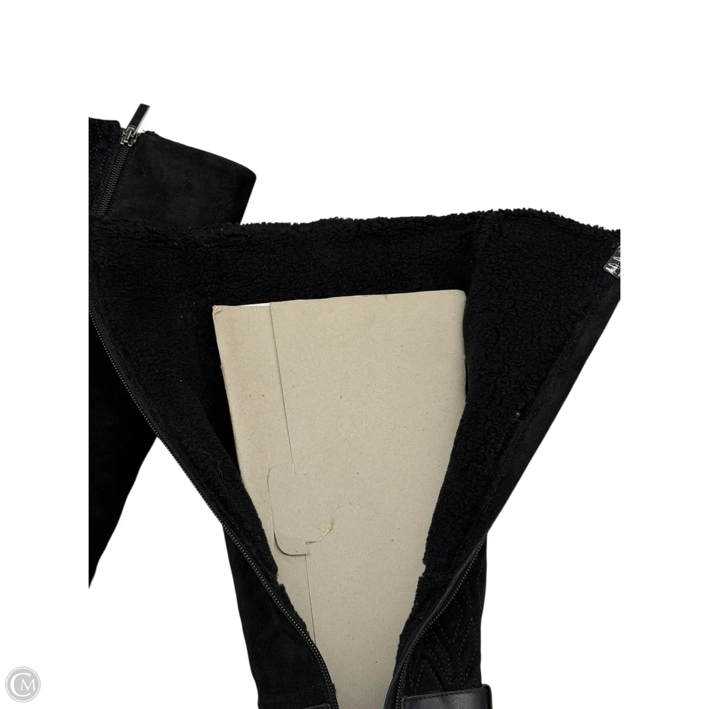 Boots Knee Heels By Aquatalia In Black, Size: 11