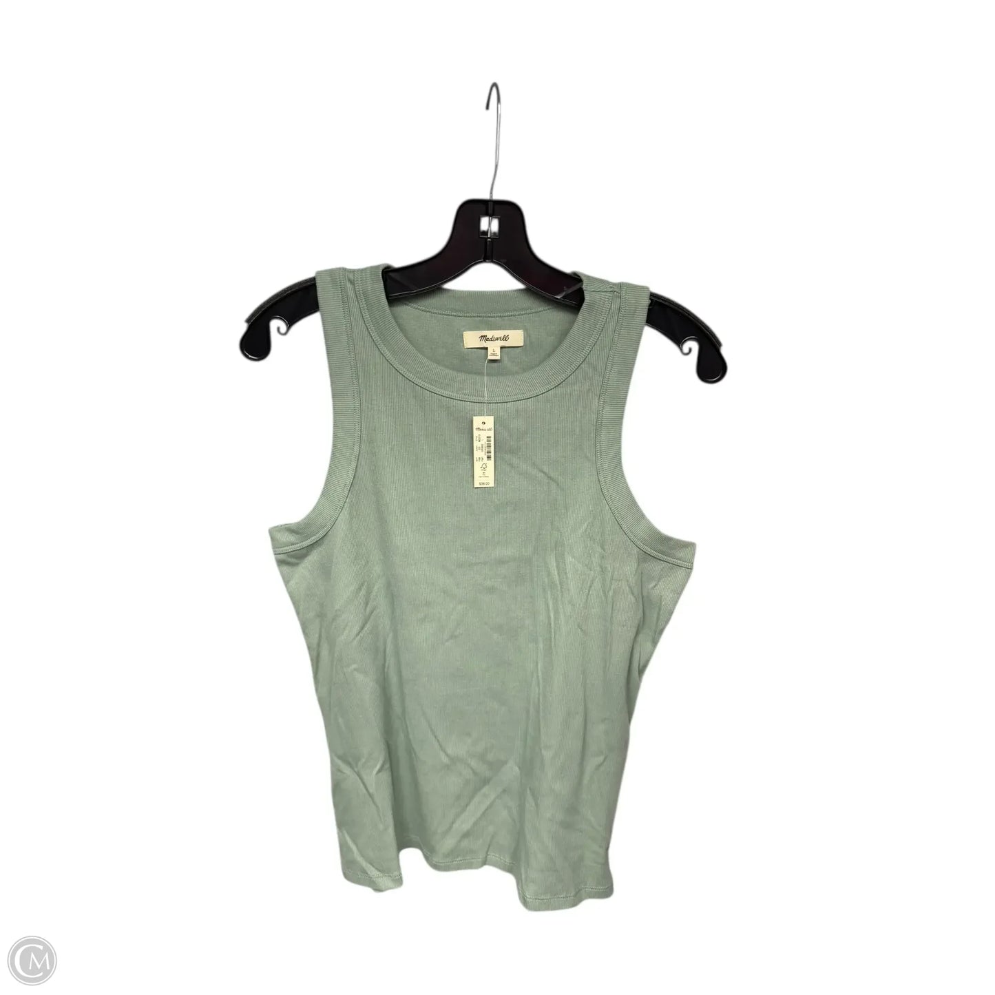 Tank Top By Madewell In Green, Size: L