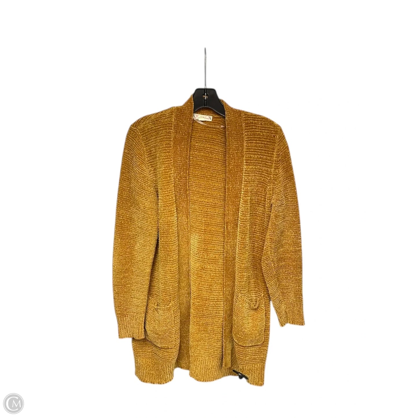 Cardigan By Its Our Time In Gold, Size: S