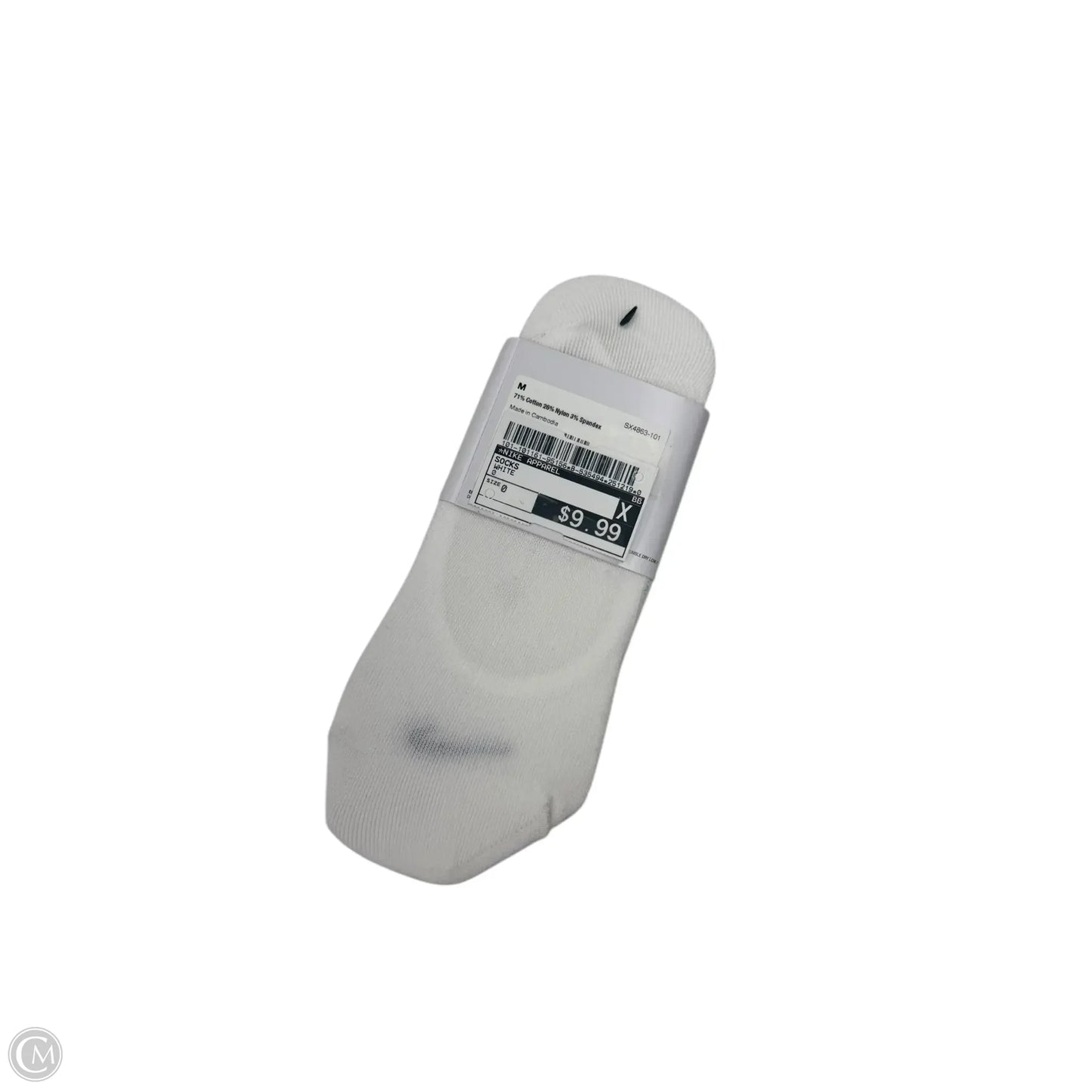 Socks By Nike Apparel In White, Size: 0