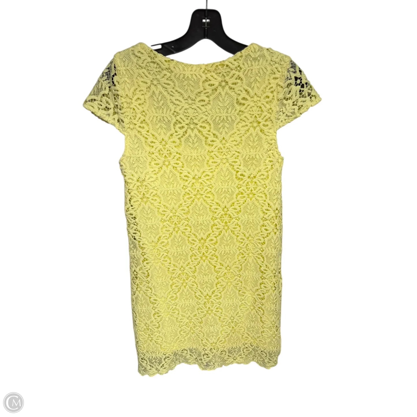 Dress Party Short By Francesca's In Yellow, Size: Xxs