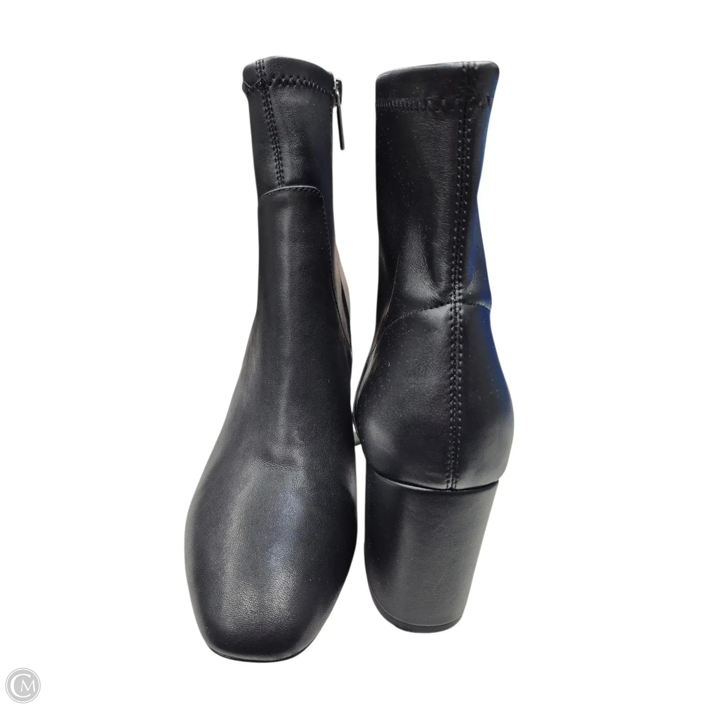 Boots Ankle Heels By Abercrombie And Fitch In Black, Size: 9.5