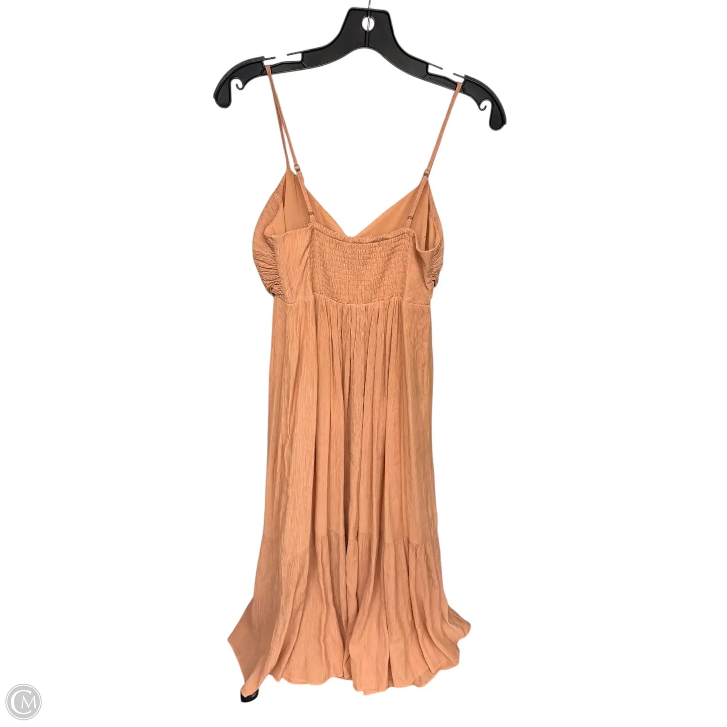 Dress Casual Maxi By Abercrombie And Fitch In Orange, Size: M