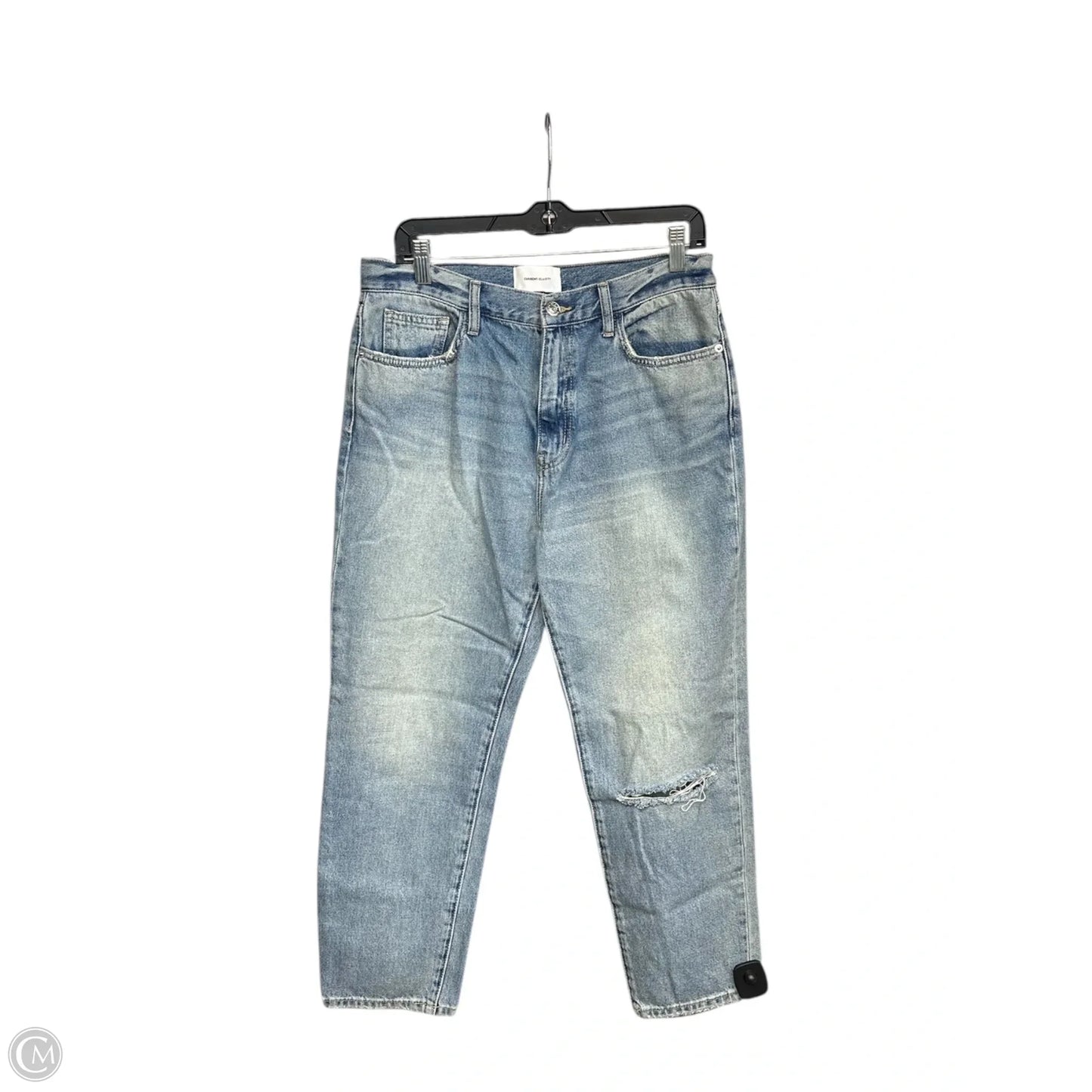 Jeans Boyfriend By Current Elliott In Blue Denim, Size: 12