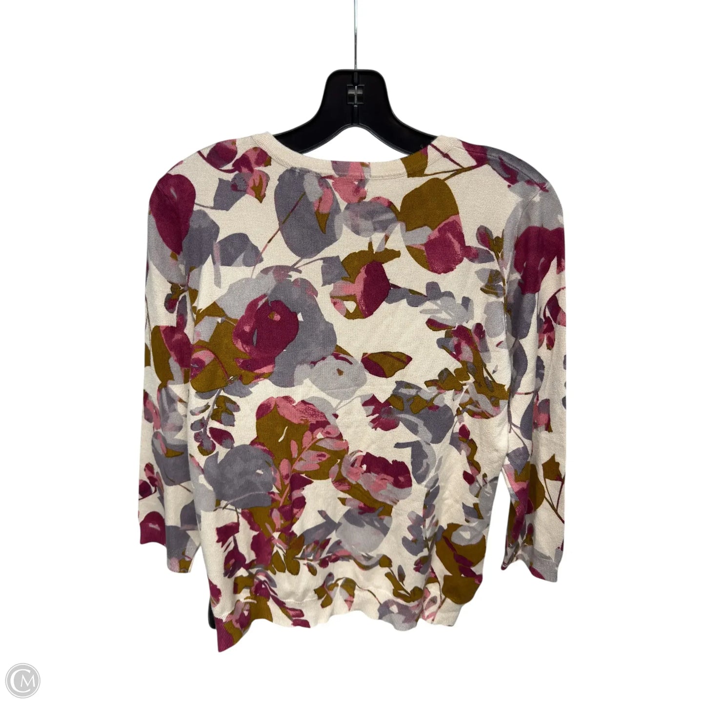 Cardigan By Cable And Gauge In Floral Print