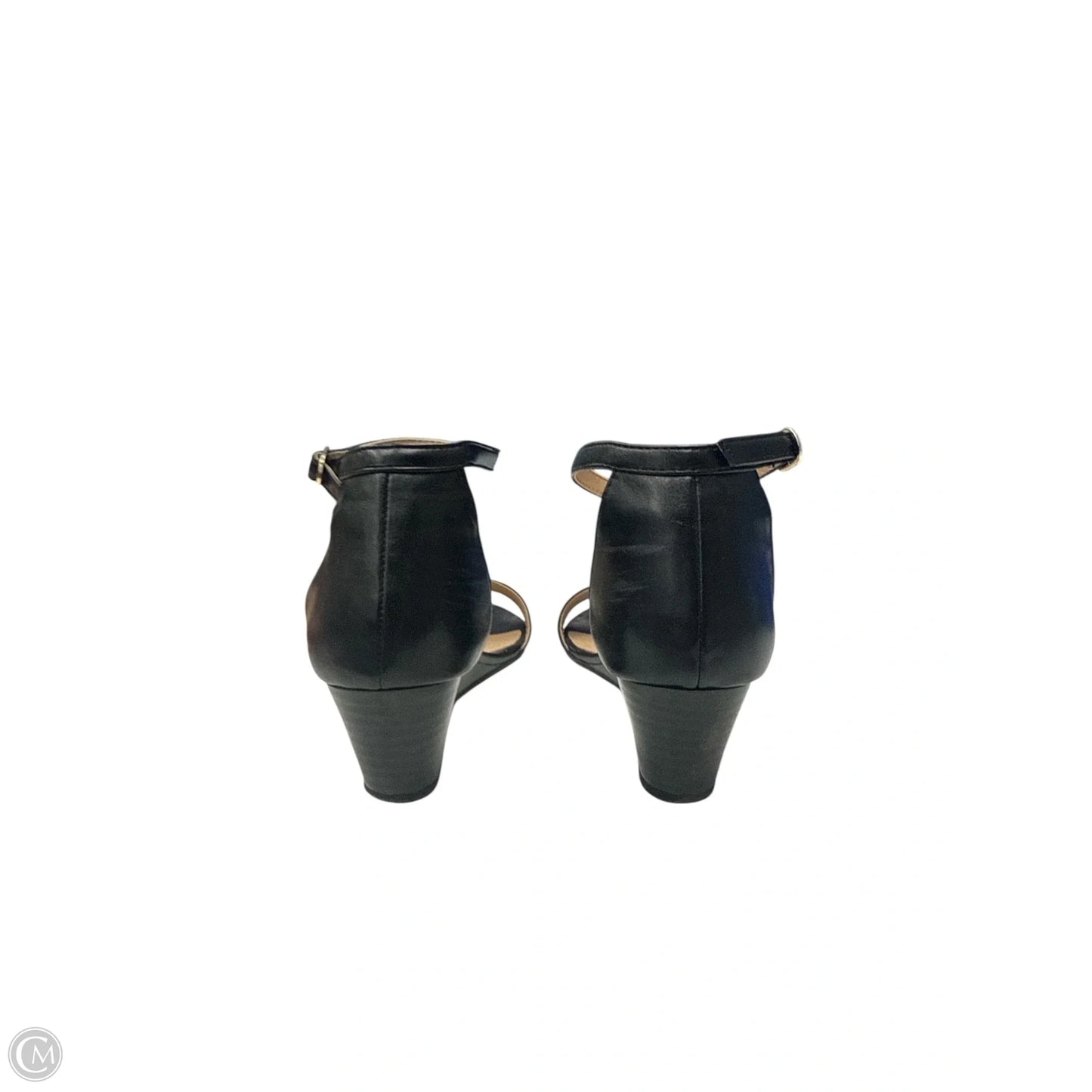 Shoes Heels Wedge By A New Day In Black, Size: 9