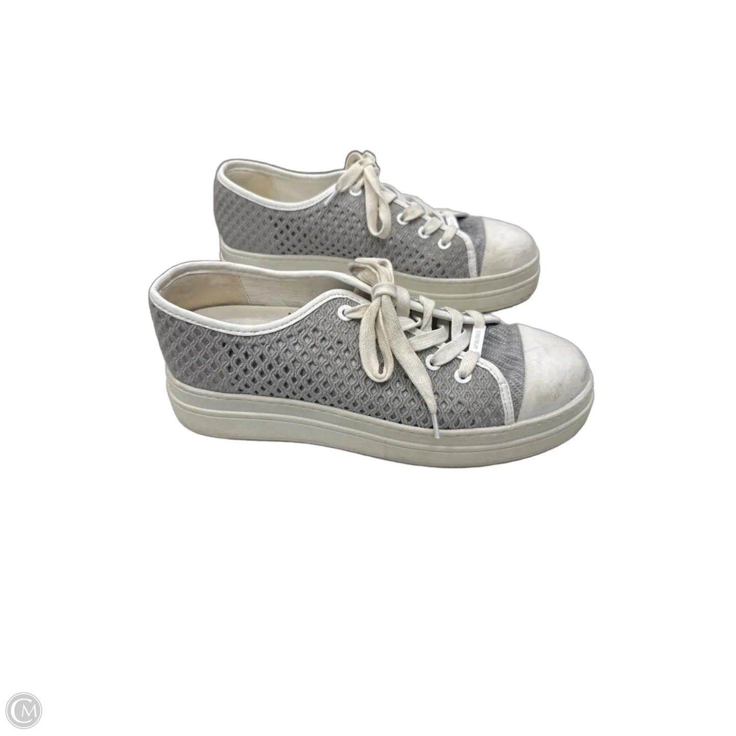 Shoes Sneakers By J Slides In Grey, Size: 9