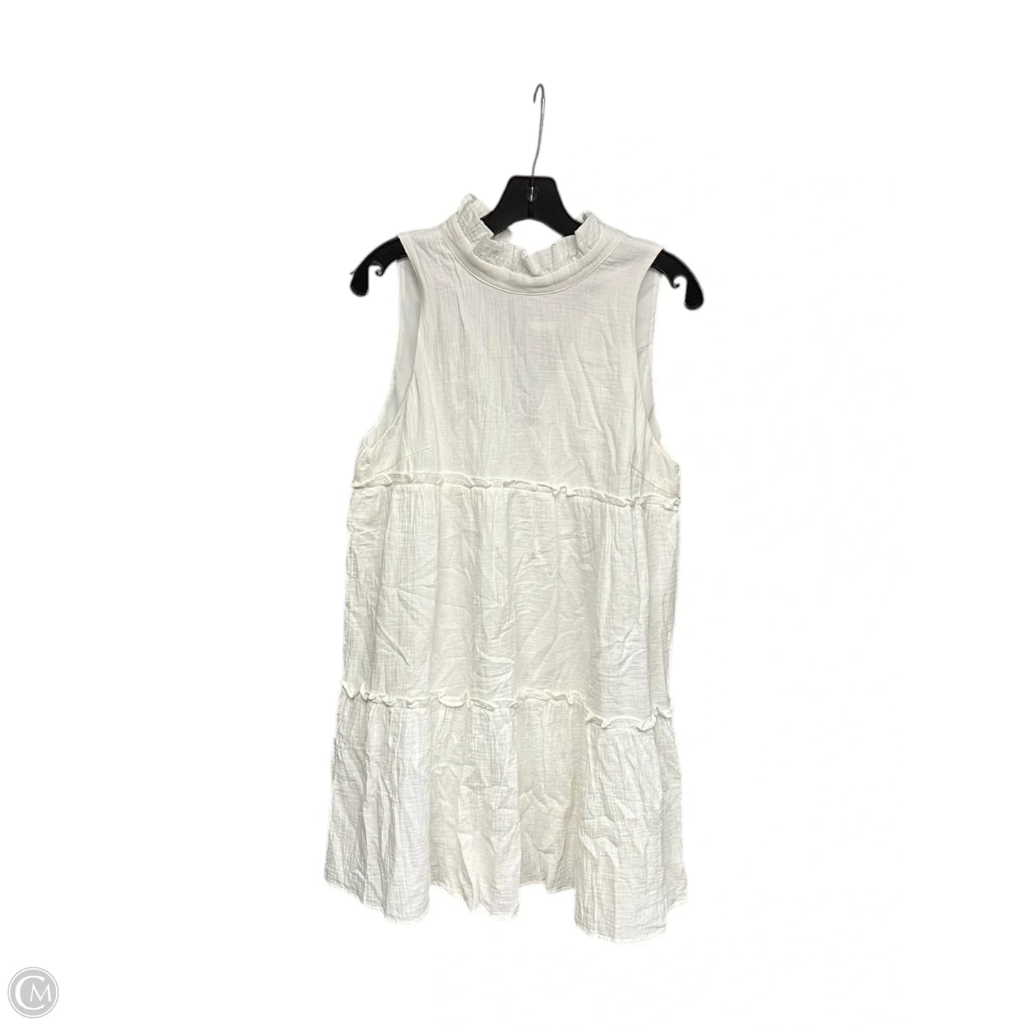 Dress Casual Midi By Pomander Place In White, Size: M