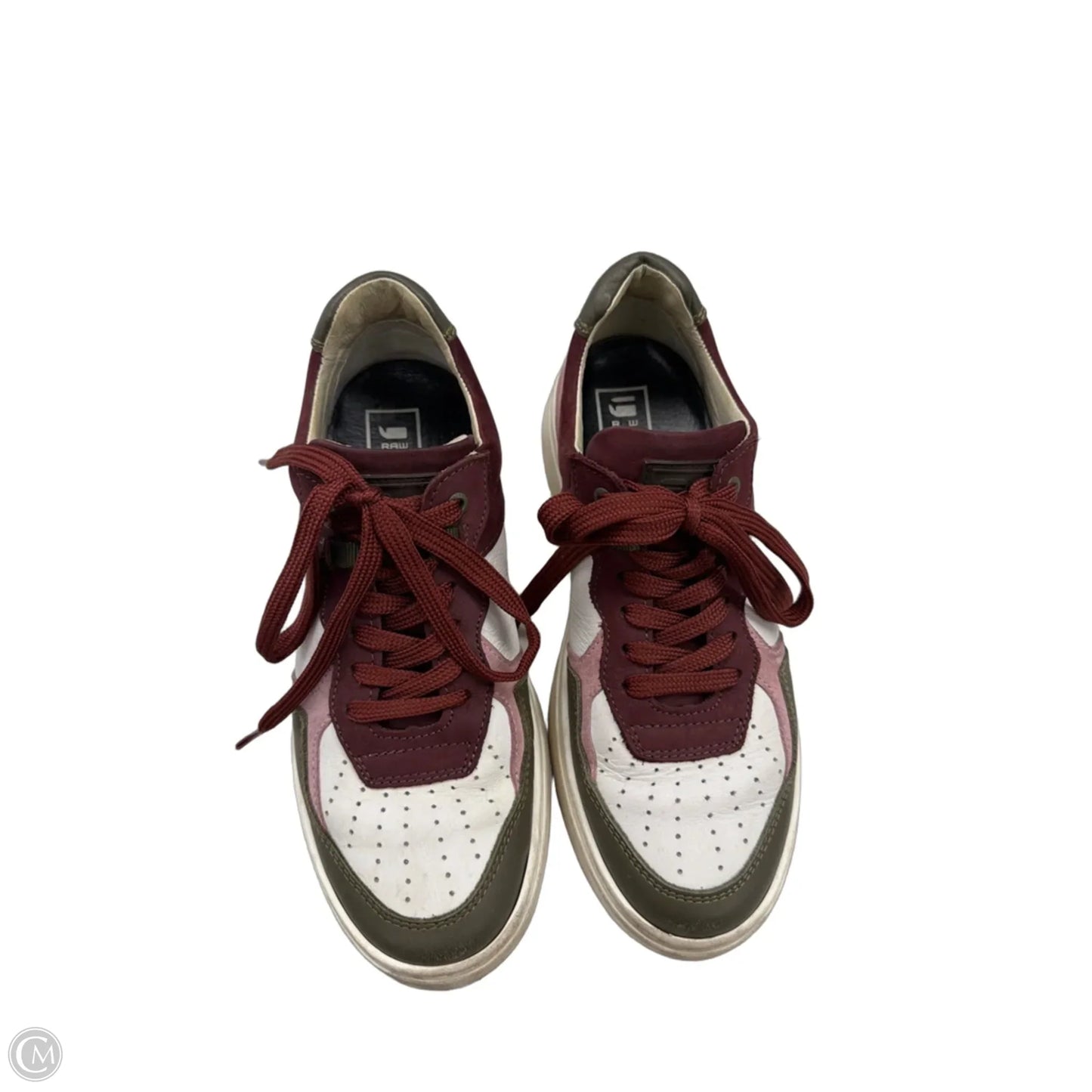Shoes Sneakers By G-Star Raw In Green & Pink, Size: 8