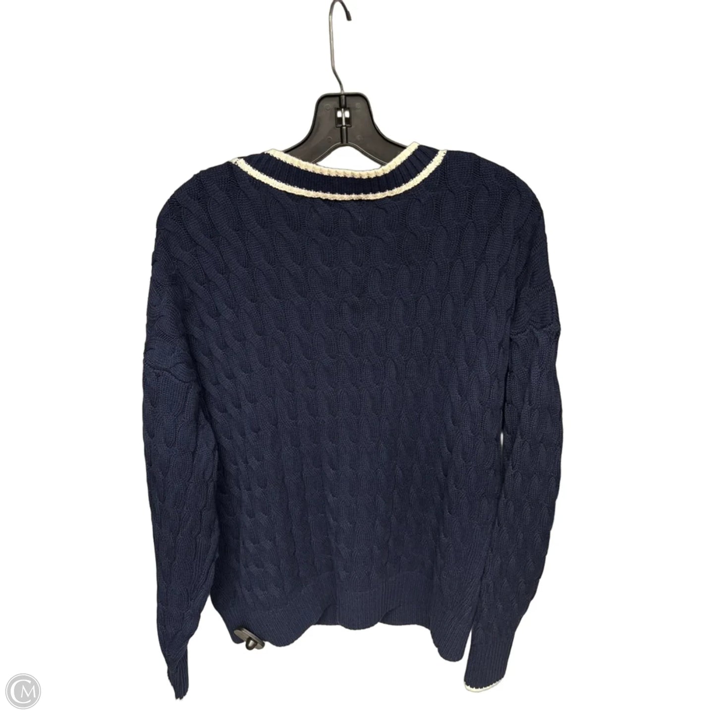 Cardigan By Old Navy In Blue & White, Size: S
