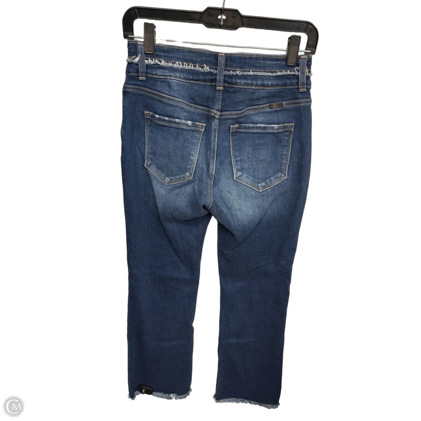 Jeans Boot Cut By Kancan In Blue Denim, Size: 4