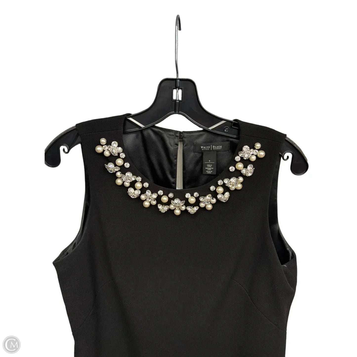 Dress Party Midi By White House Black Market In Black, Size: 8