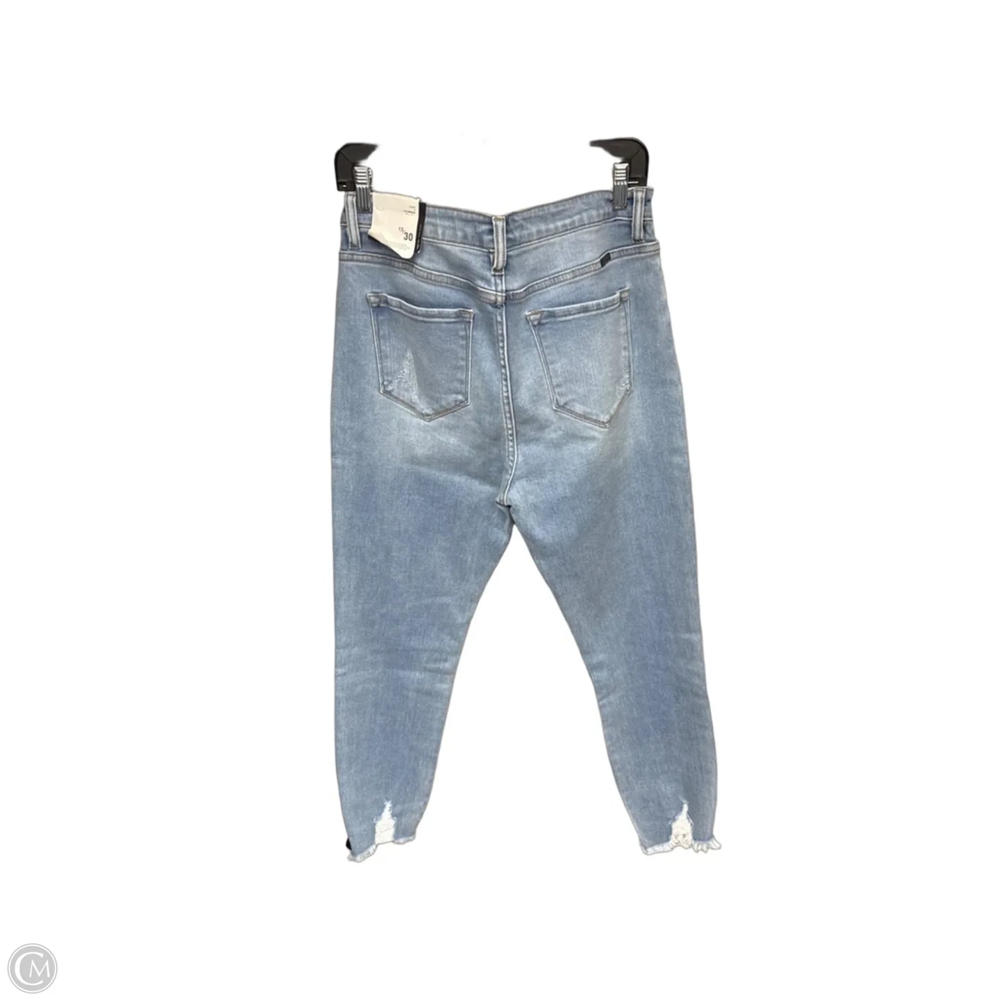 Jeans Skinny By Kancan In Blue Denim, Size: 30