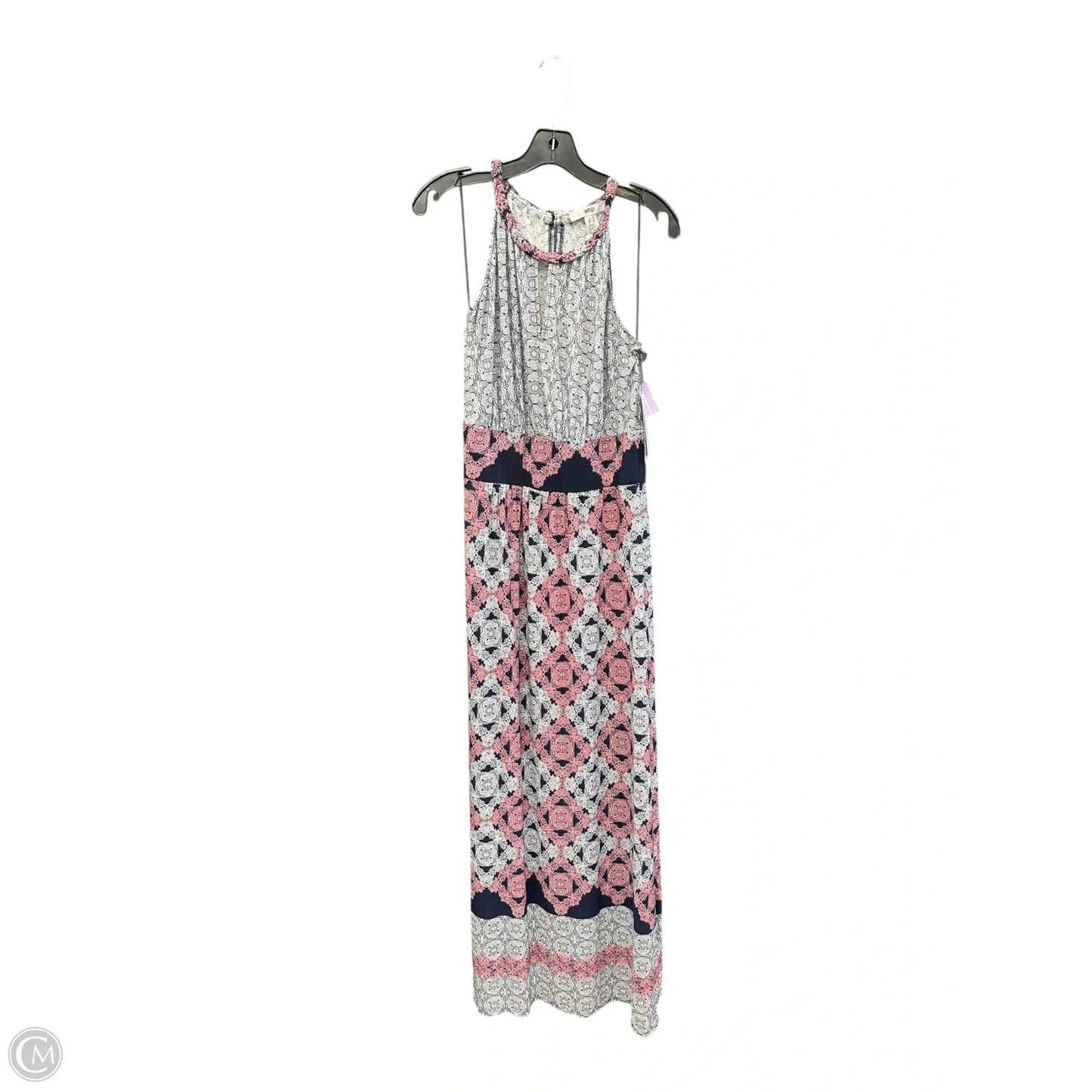 Dress Casual Maxi By Clothes Mentor In Pink & Purple, Size: 12
