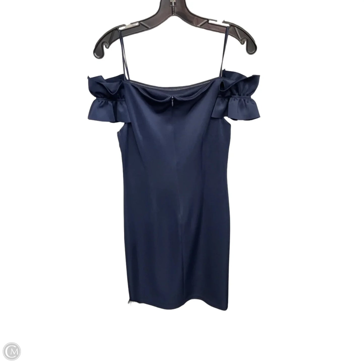 Dress Party Midi By Sl Fashions In Navy, Size: S