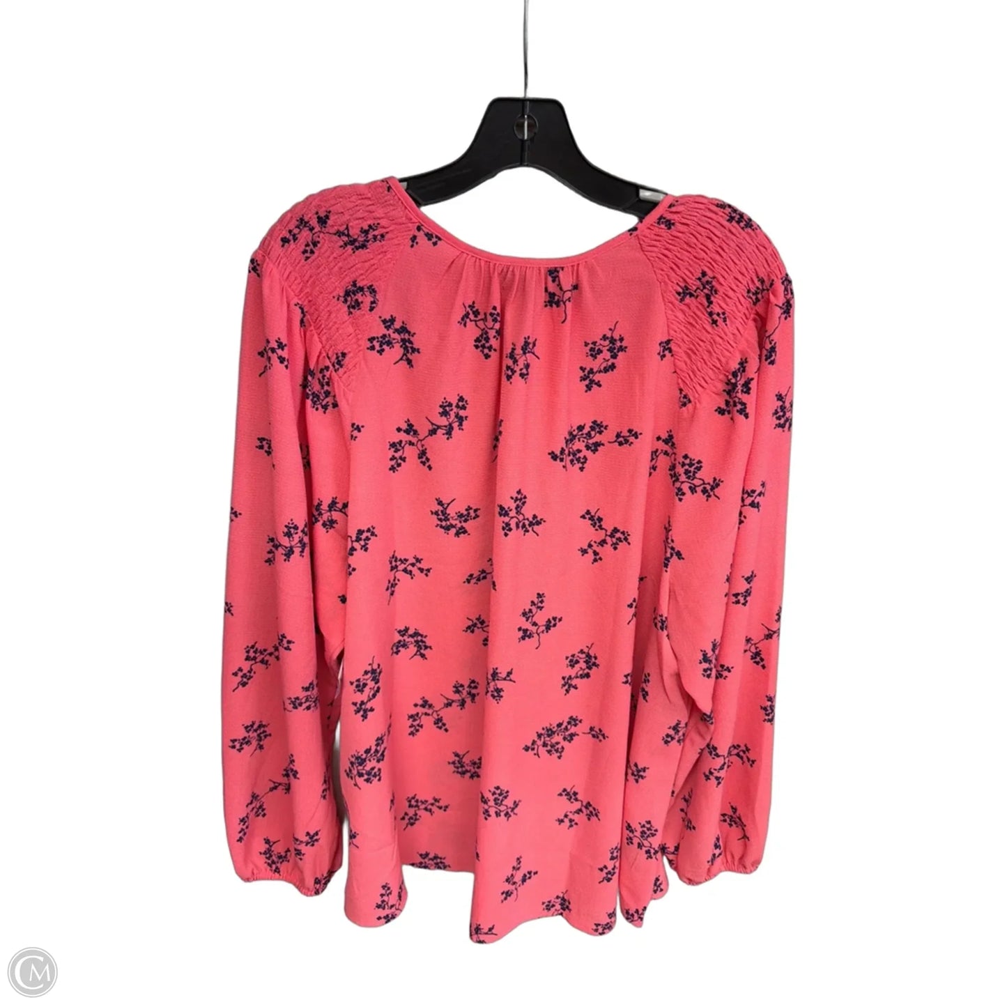 Top Long Sleeve By Lane Bryant In Pink, Size: 18