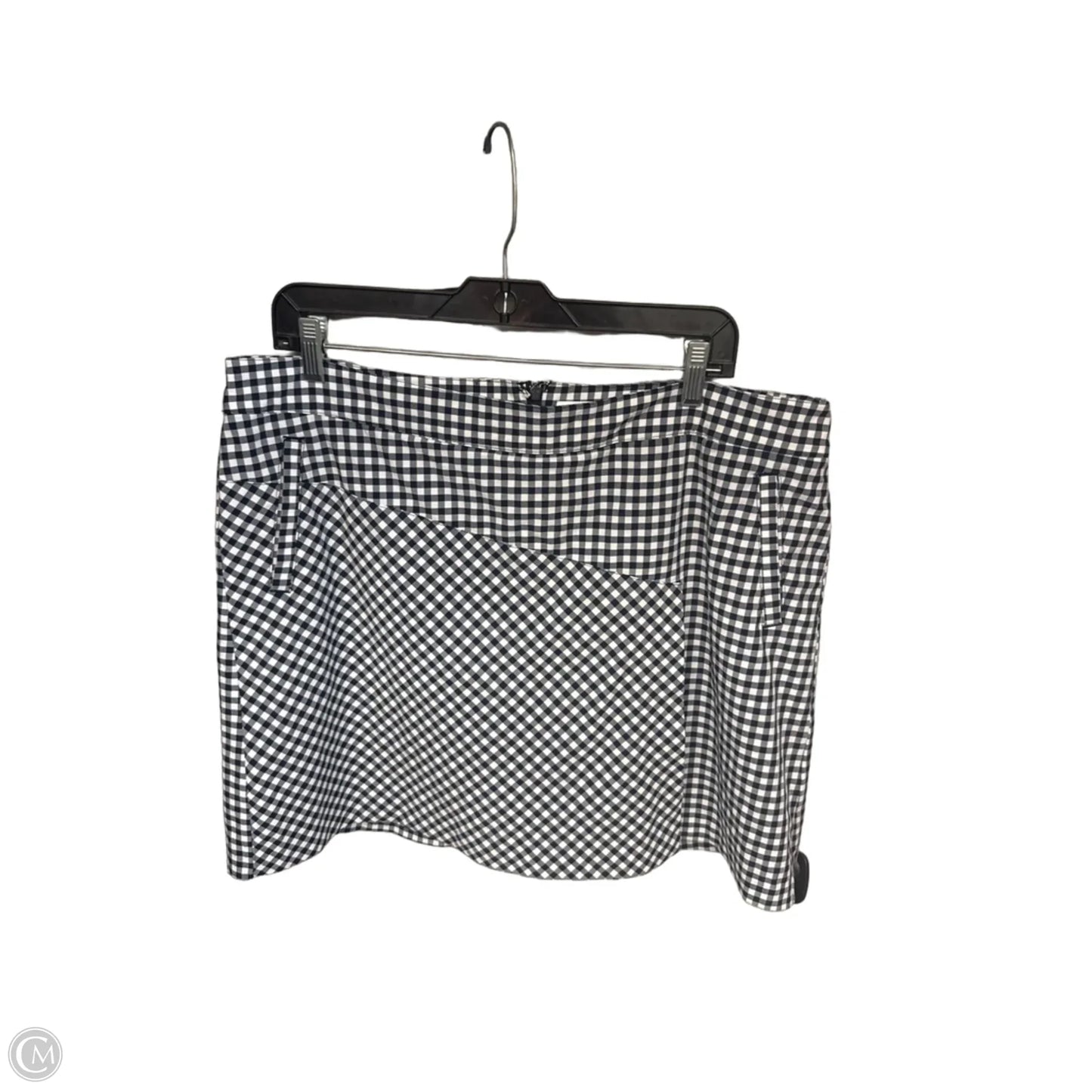 Skort By Lady Hagen In Blue & White, Size: 16