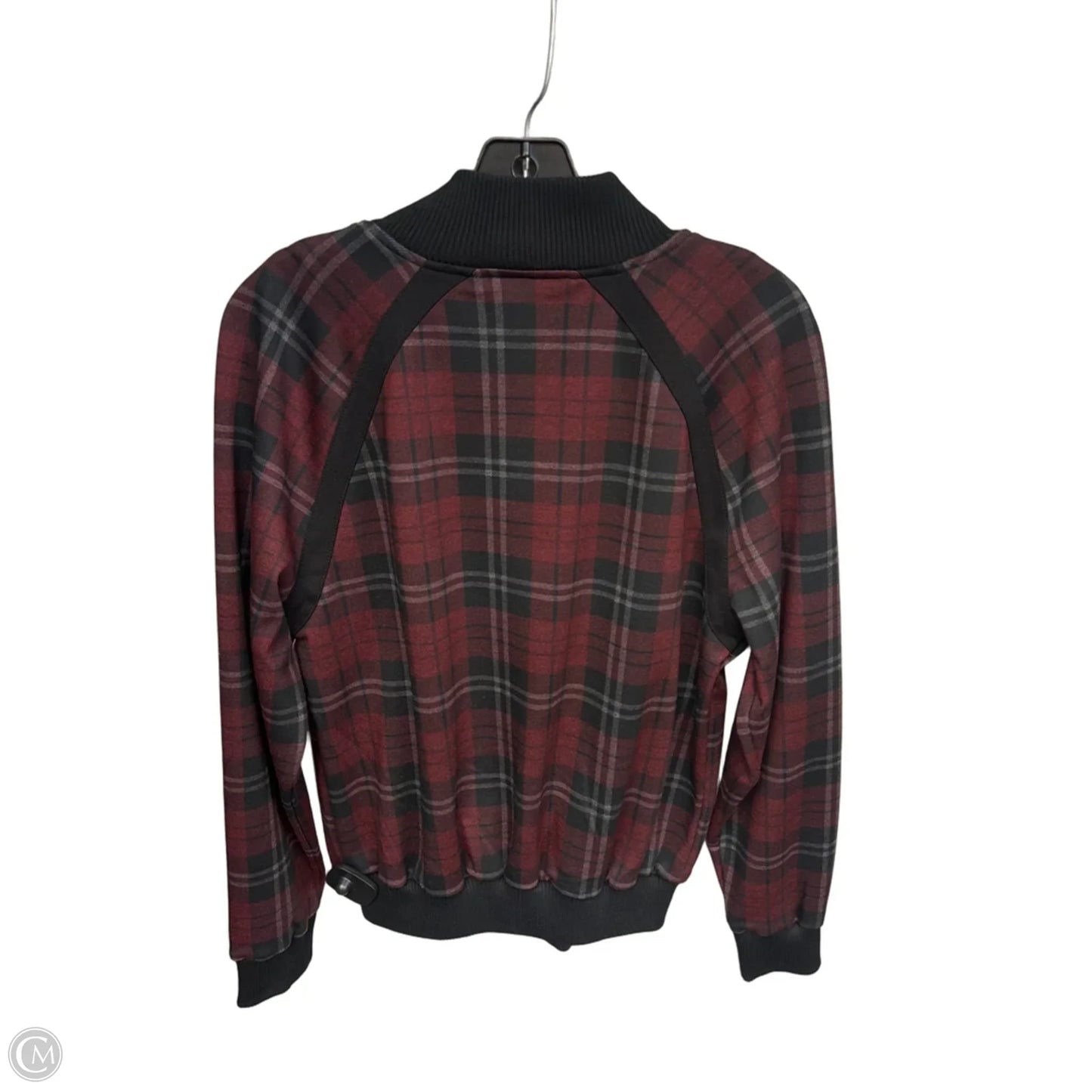 Jacket Moto By Liverpool In Black & Red, Size: S