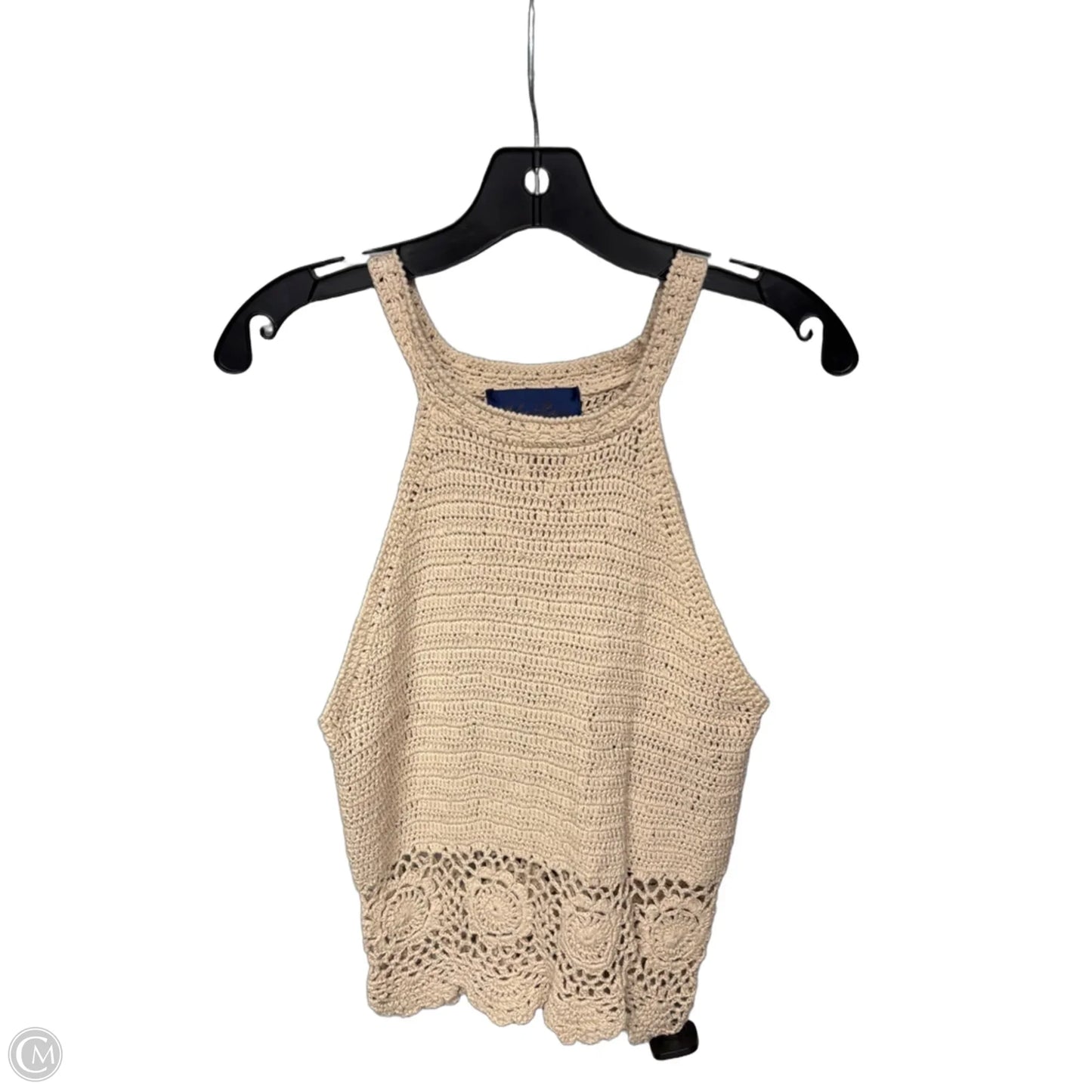 Tank Top By Blue Rain In Cream, Size: S