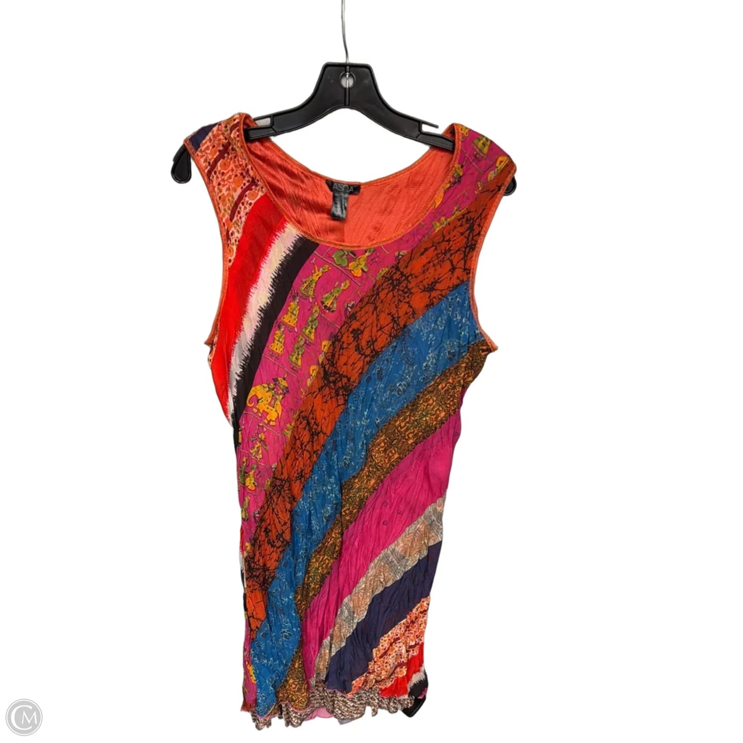 Tunic Sleeveless By Clothes Mentor In Pink & Red, Size: Xl