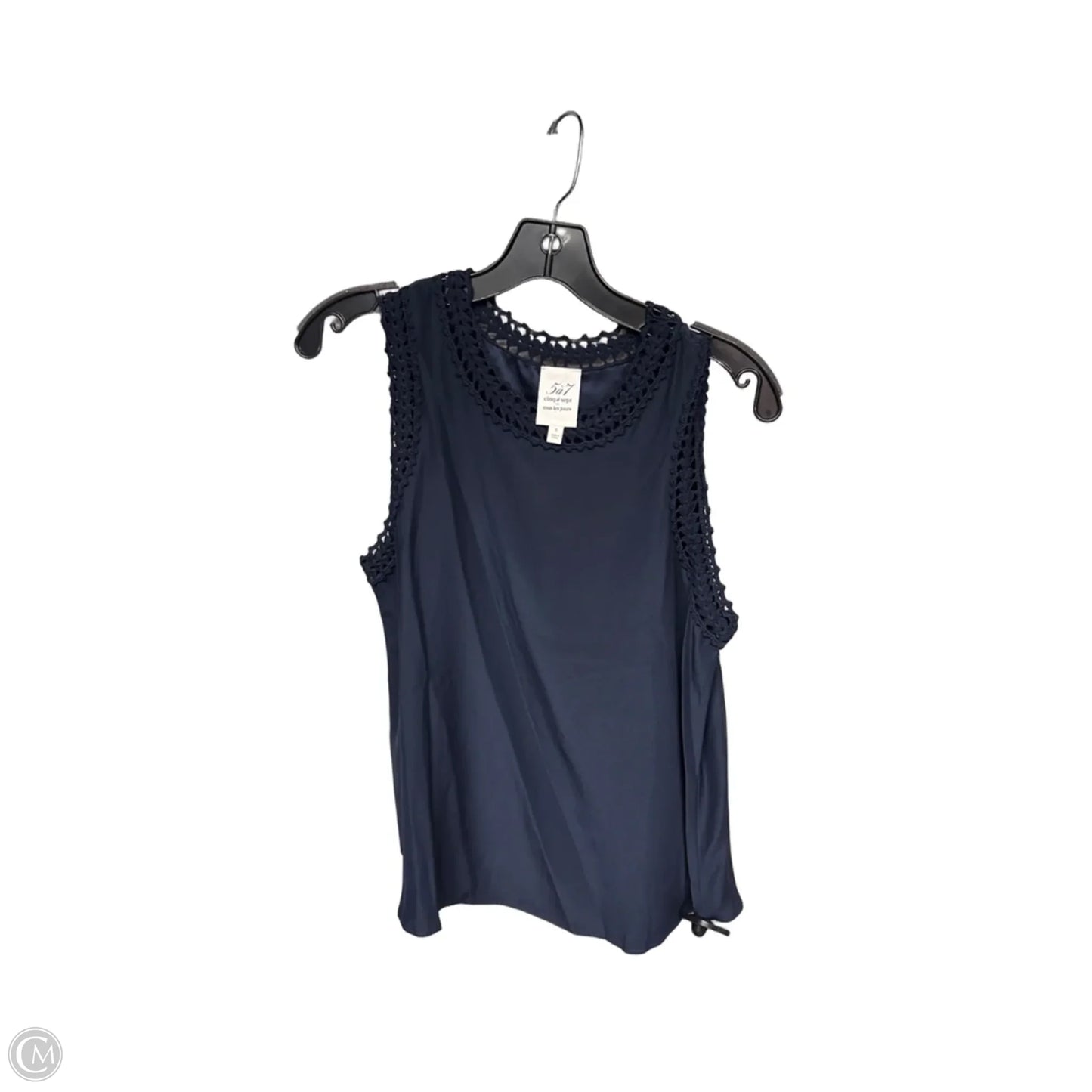 Top Sleeveless By Cinc A Sept In Navy, Size: S