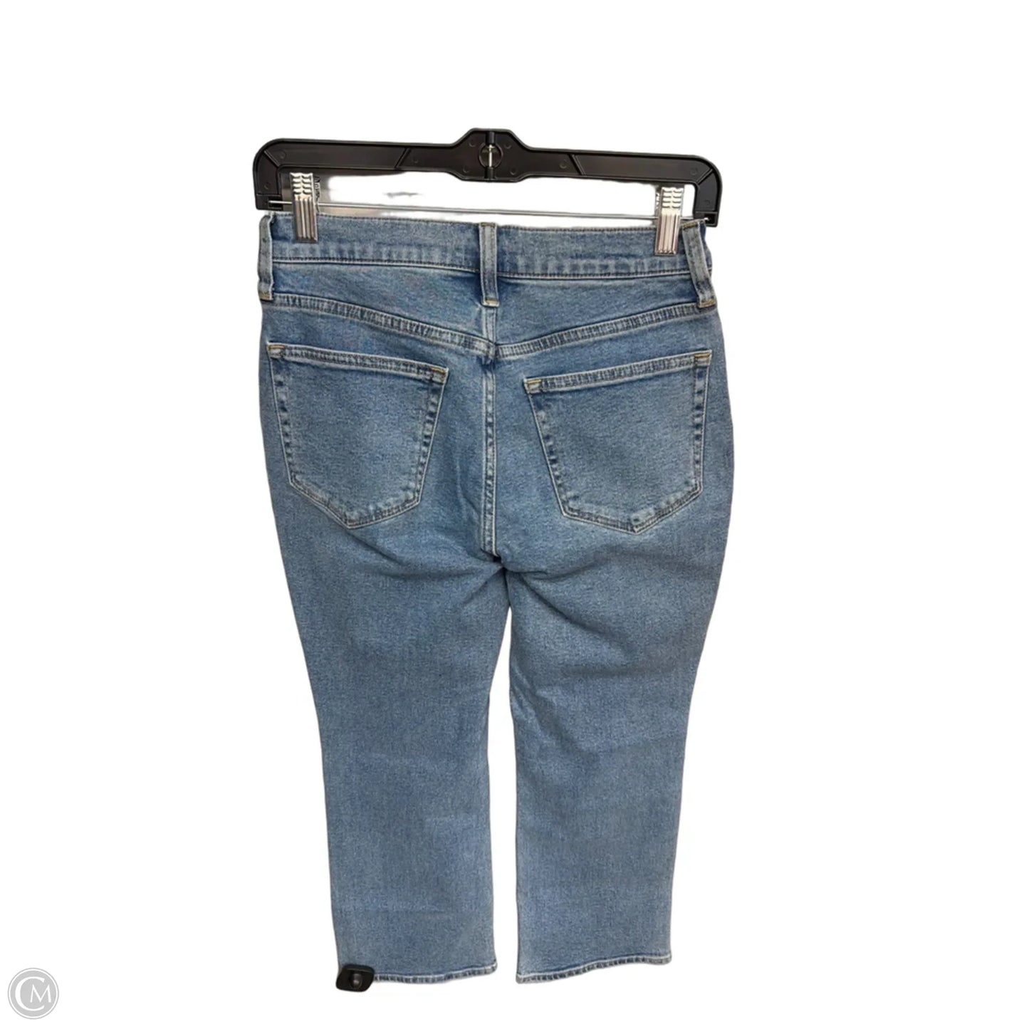 Jeans Cropped By J. Crew In Blue Denim, Size: 26